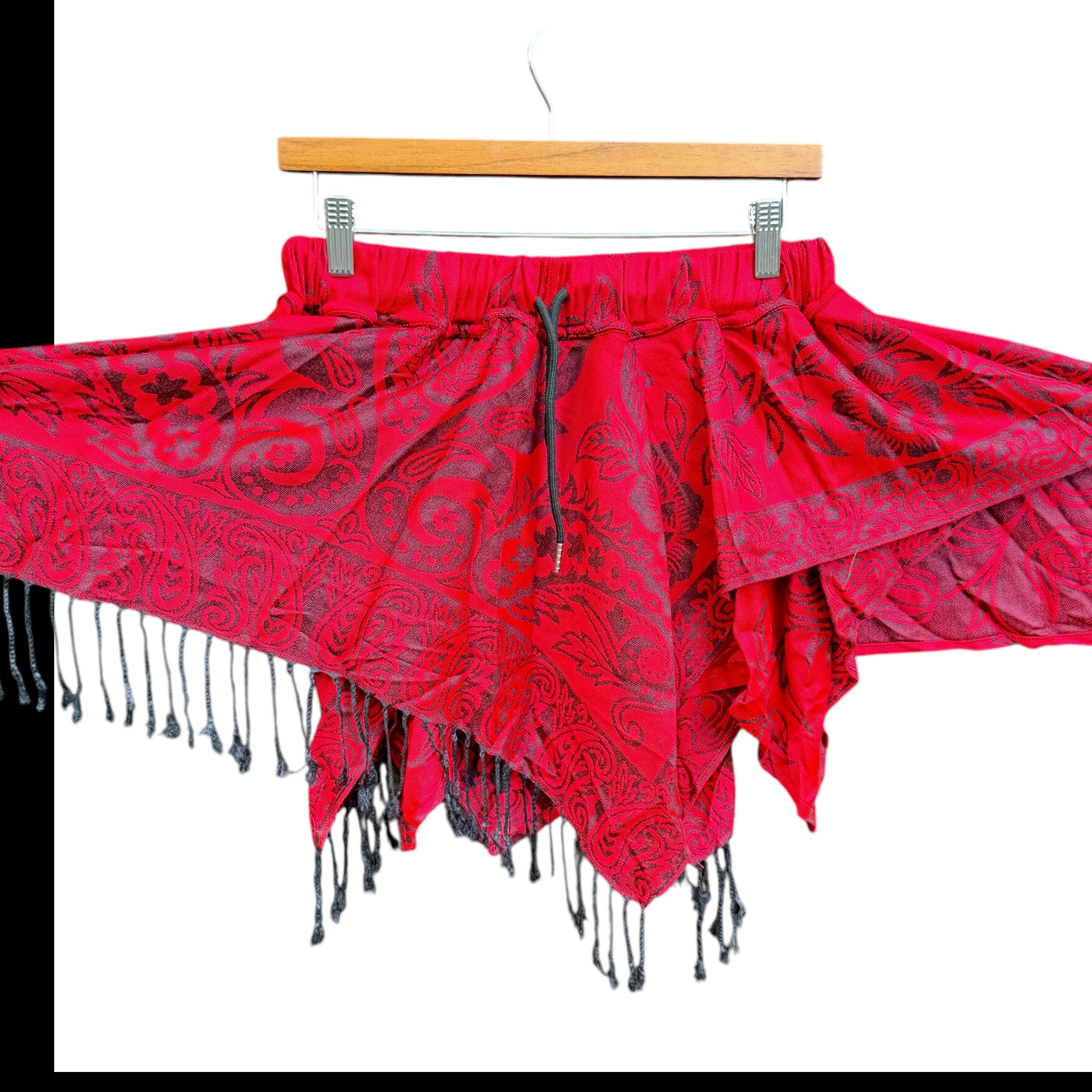 Elegant 2-Piece Red Rose Fairy Costume Set for Women - Perfect for Halloween, Cosplay, and Themed Parties