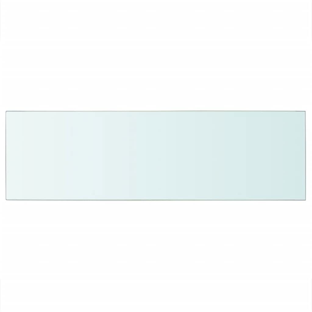 Floating Shelves Wall Mounted - Modern Minimalist Glass Shelf Panel 31.5