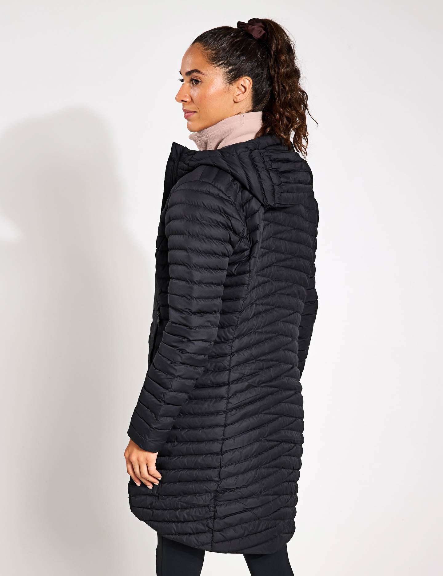 Nula Micro Jacket Long - Lightweight Waterproof Windbreaker for Men & Women | Black Outdoor Raincoat for Hiking, Running, Travel
