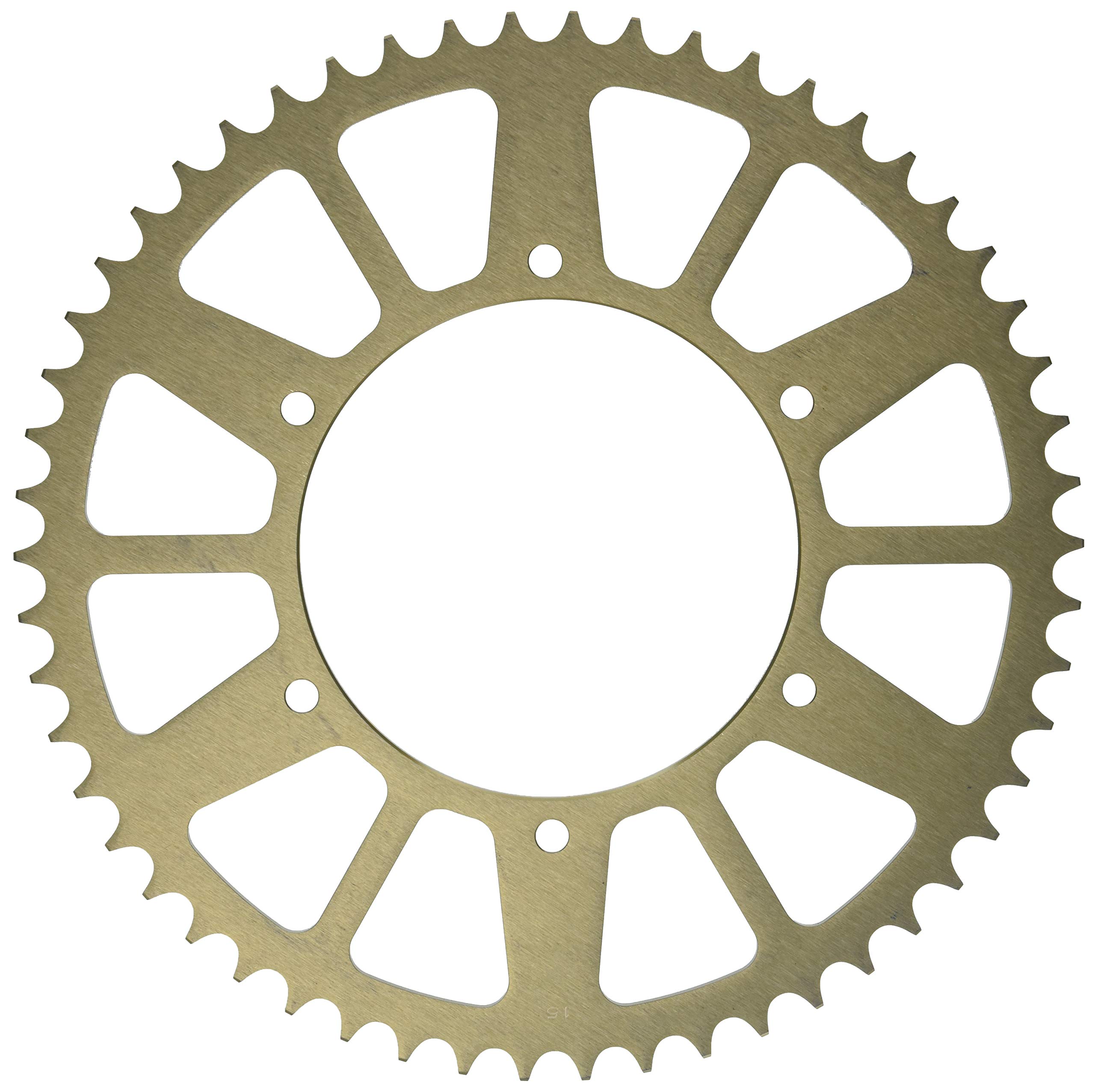 Triplestar 54-Teeth 520 Chain Size Rear Aluminum Sprocket for Motorcycle & ATV - High-Performance Replacement Sprocket for Off-Road, Racing & Dirt Bikes