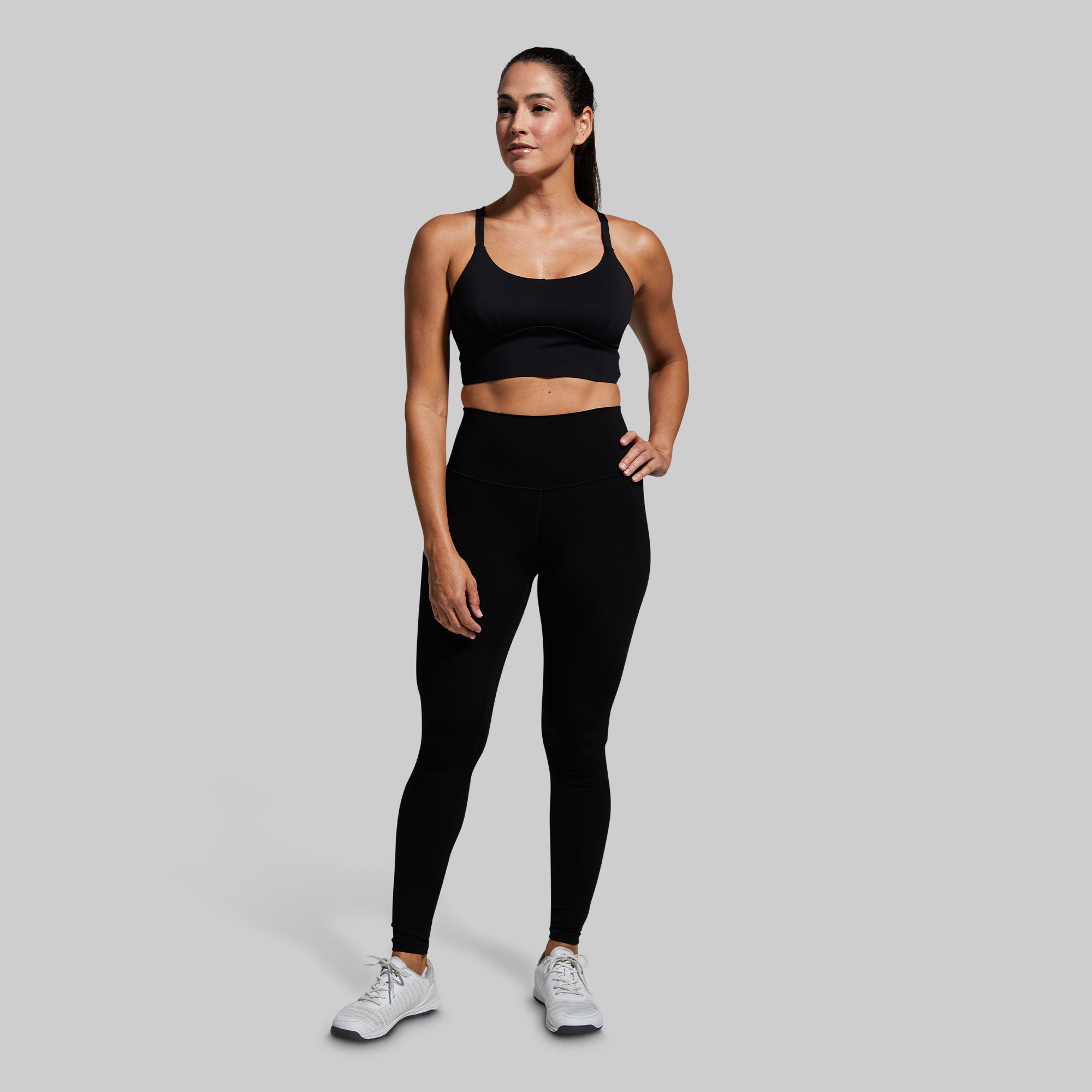 Your Go To Legging 2.0 - High Waist Yoga Pants for Women (Black) | Perfect for Workouts, Running & Lounge Wear