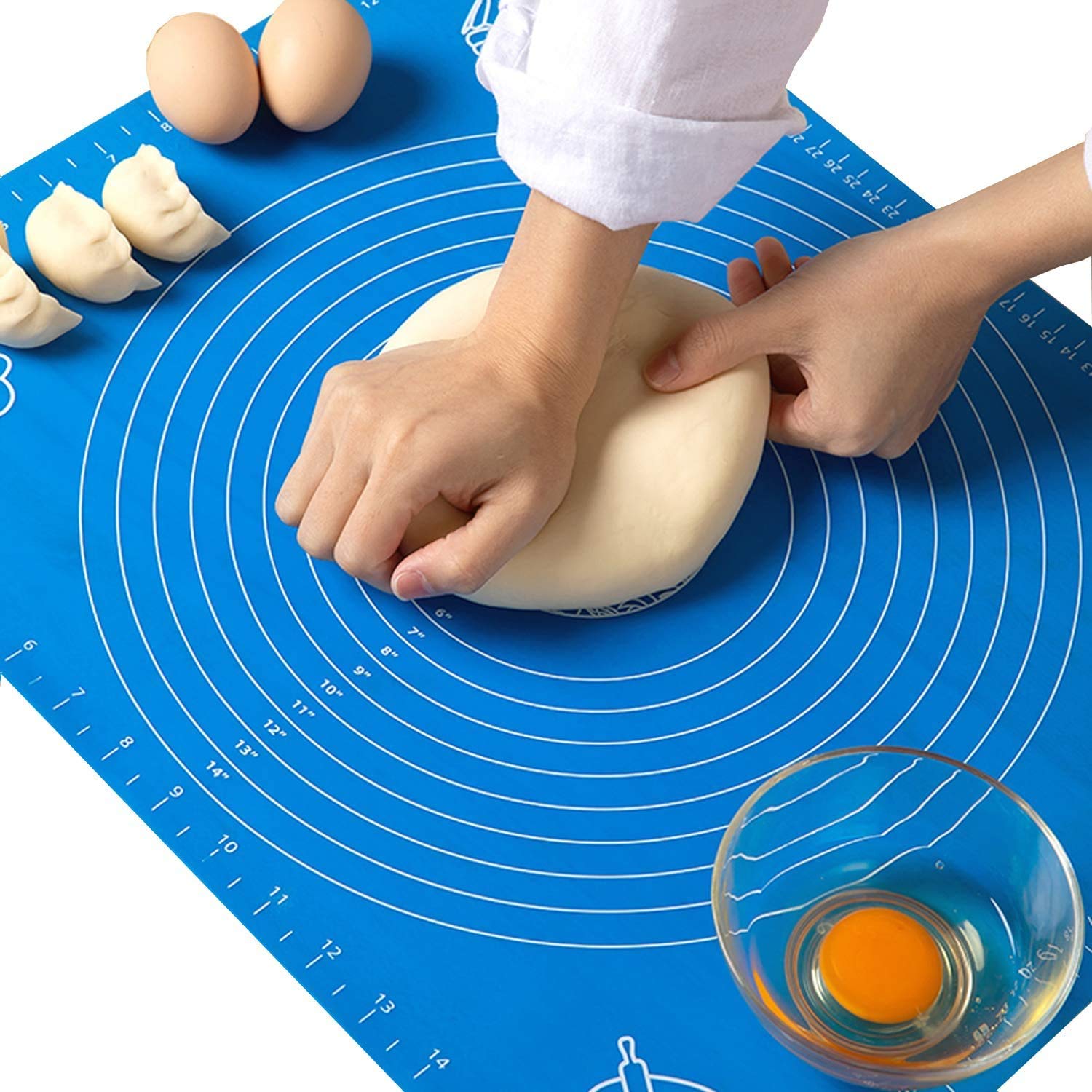 Non-Stick Silicone Baking Mat with Measurements - 18