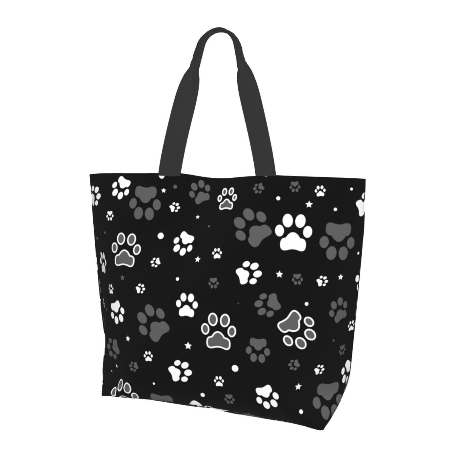 Stylish Large Tote Bag for Women - Durable Reusable Grocery & Beach Bag with Pockets - Funny Gift Idea for Mom, Friends - Perfect for Shopping, Travel, Picnics & Daily Use