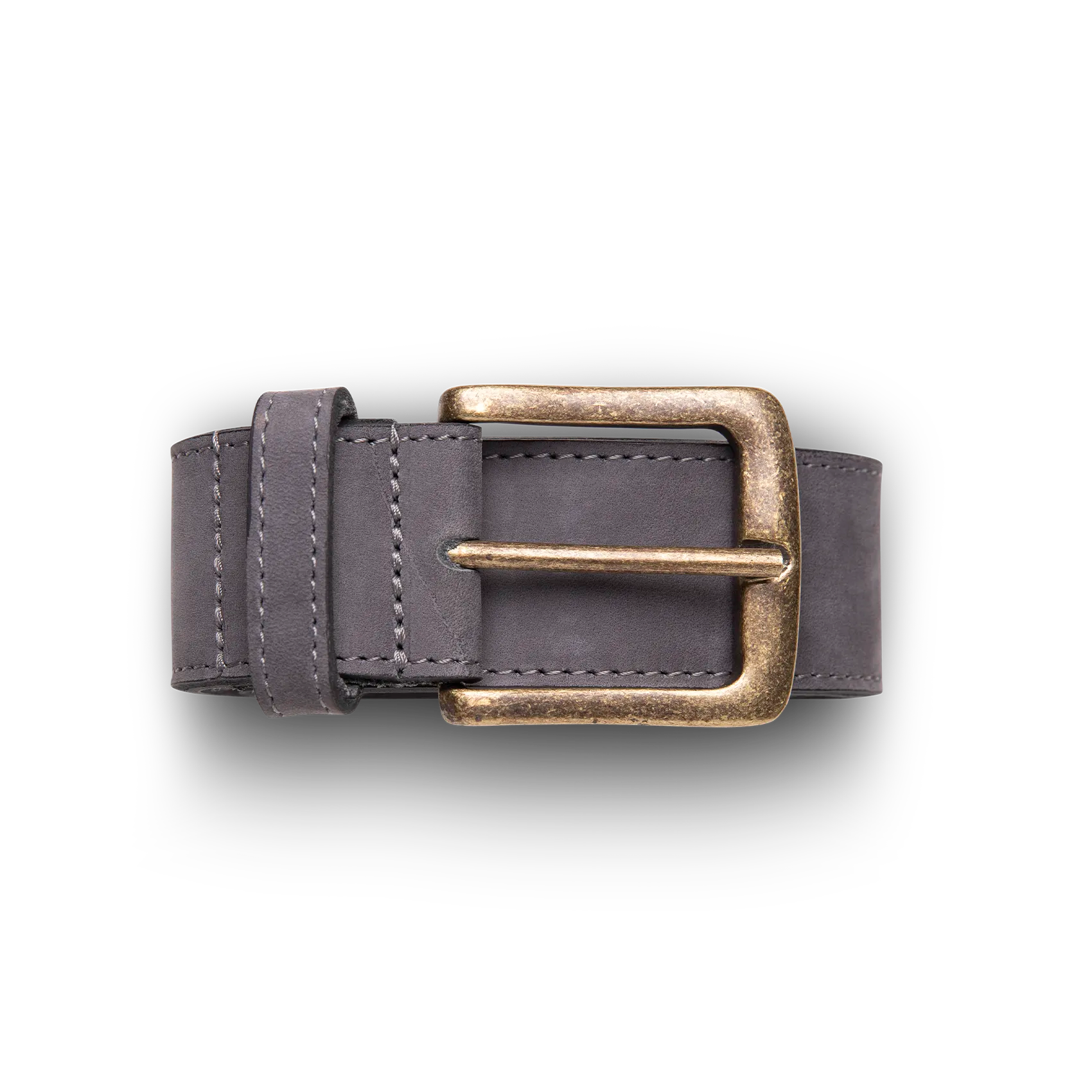 Premium Full Grain Leather Belt 40mm - Charcoal Black for Men | Durable & Stylish Casual & Formal Wear | Perfect for Office, Business, and Everyday Outfits