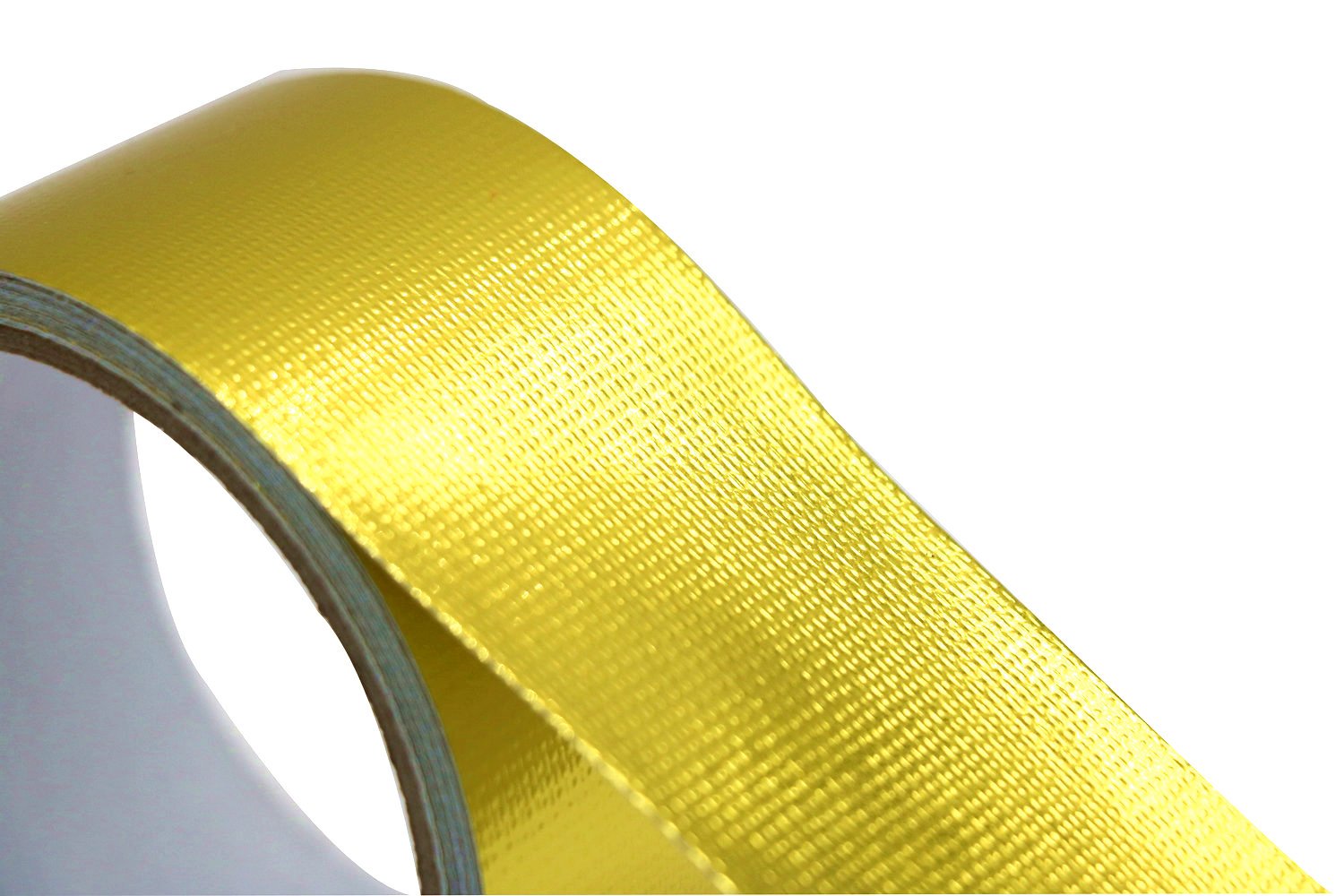 2in x 16ft Reflective Gold Heat Barrier Tape - Self-Adhesive Thermal Insulation Tape for HVAC, Automotive, and Home Appliances - Perfect for Pipe Wrapping, Engine Heat Protection, and DIY Projects