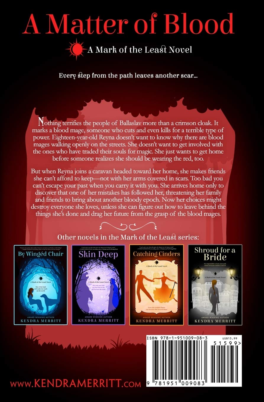 A Matter of Blood (Mark of the Least) - Fantasy Novel for Adults | Perfect for Dark Fantasy Lovers & Book Club Discussions
