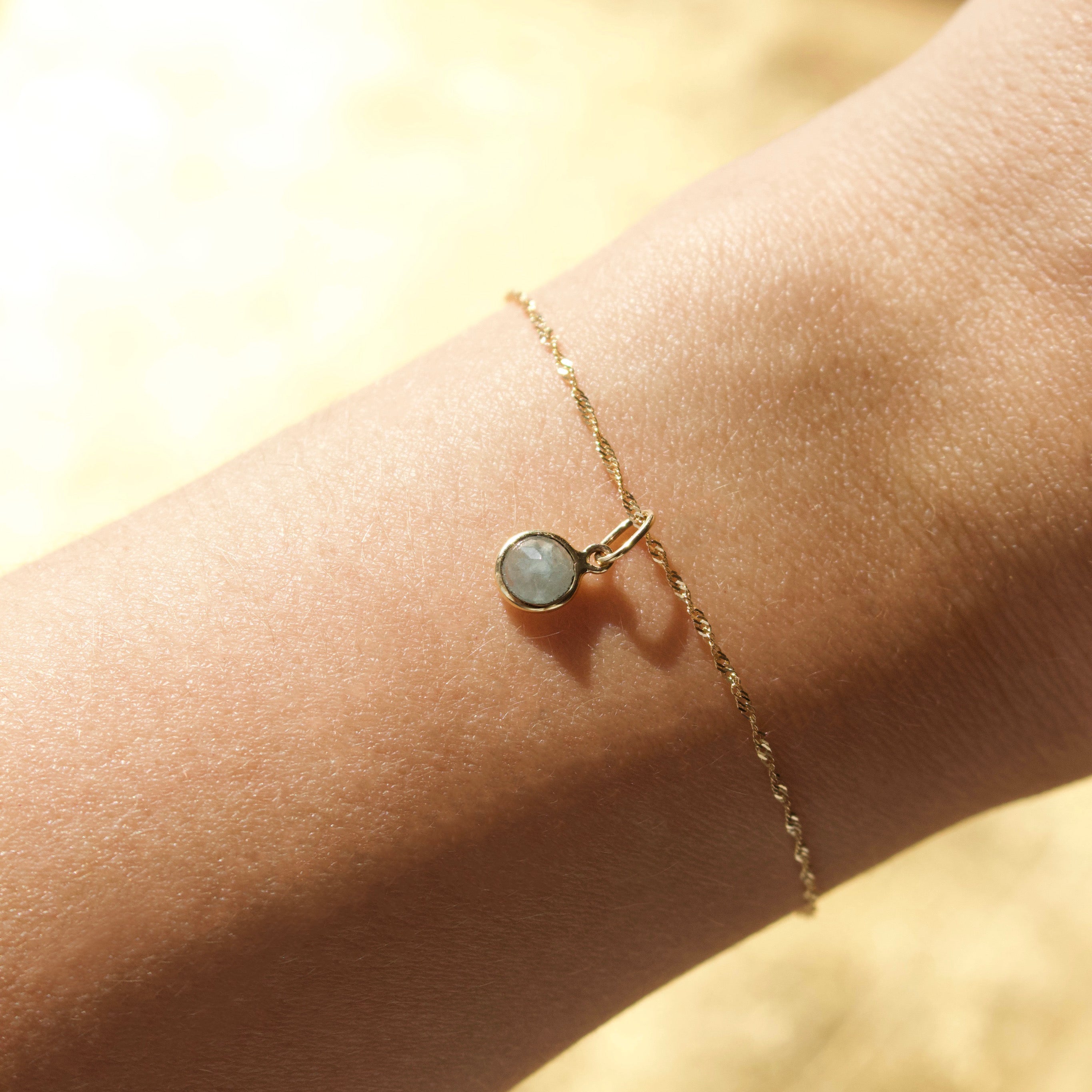 Birthstone Charm Necklace - Personalized Sterling Silver Pendant for Women - Perfect Gift for Birthday, Anniversary & Mother's Day | Elegant Jewelry for Everyday Wear & Special Occasions
