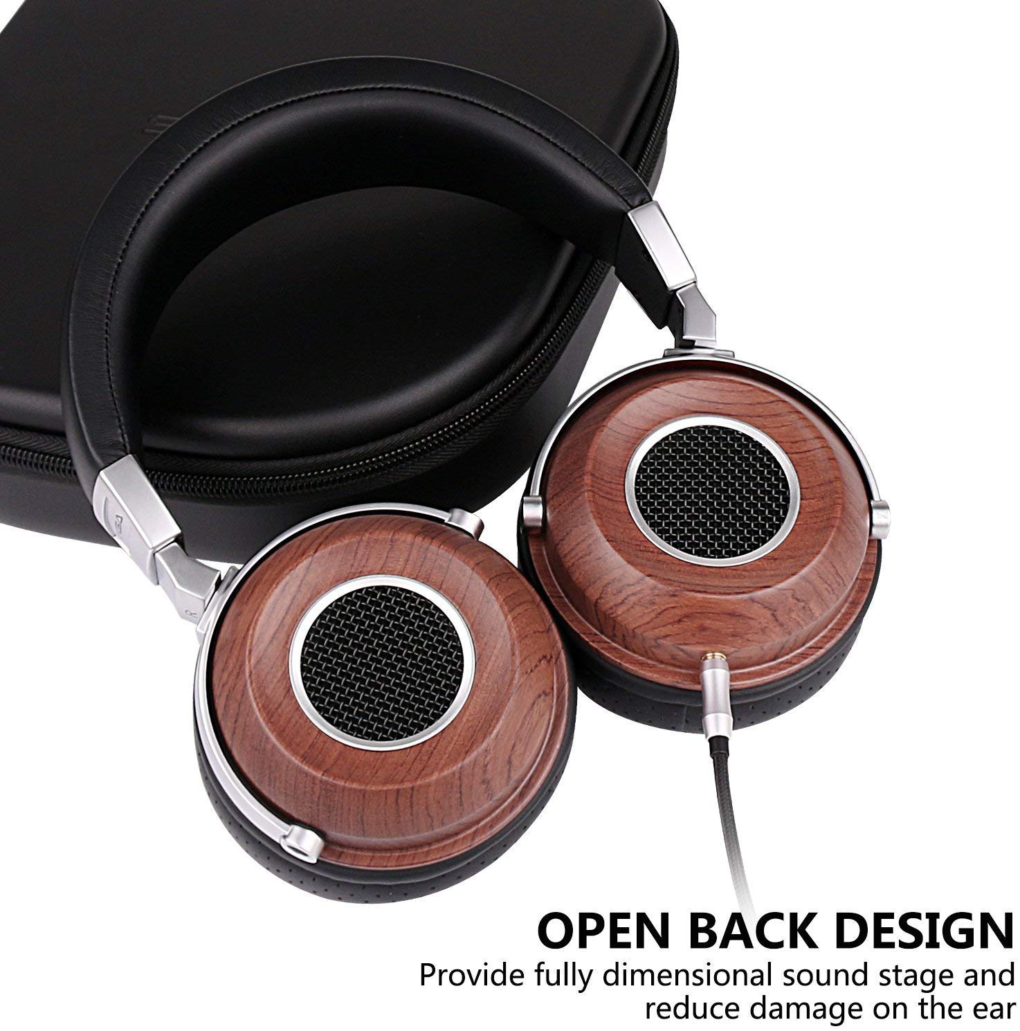 Sivga SV004 Open Back Over-Ear Headphones - High-Fidelity Audiophile Sound for Home & Studio Use (Open Box, Packaging May Be Damaged) - Perfect for Music Production, Gaming & Critical Listening