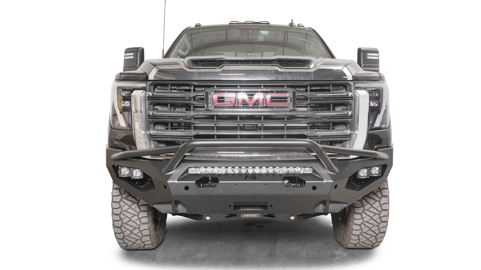 2024 GMC 2500/3500 HD Heavy Duty Matrix Front Bumper - Durable Off-Road Replacement for Sierra & Silverado Trucks - Perfect for Towing, Off-Roading & Truck Customization