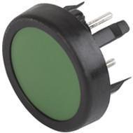 MCS Switch 18mm Round Panel Mount Green Push Button - Industrial Control, Marine Equipment, and DIY Electronics Projects