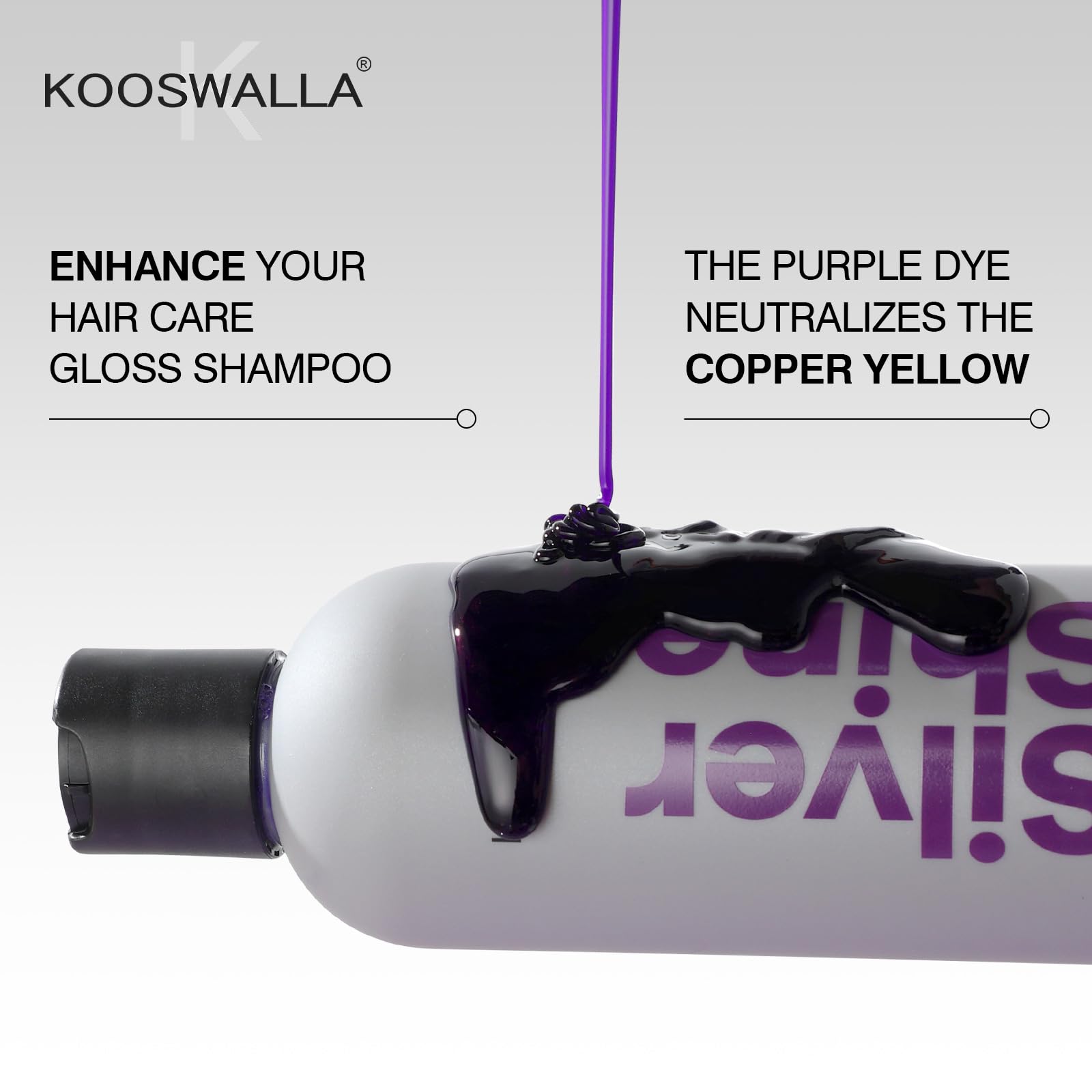 Best Purple Shampoo & Conditioner Set for Blonde & Gray Hair - Tones Brassiness & Enhances Shine | Perfect for Color-Treated & Bleached Hair Care Routine