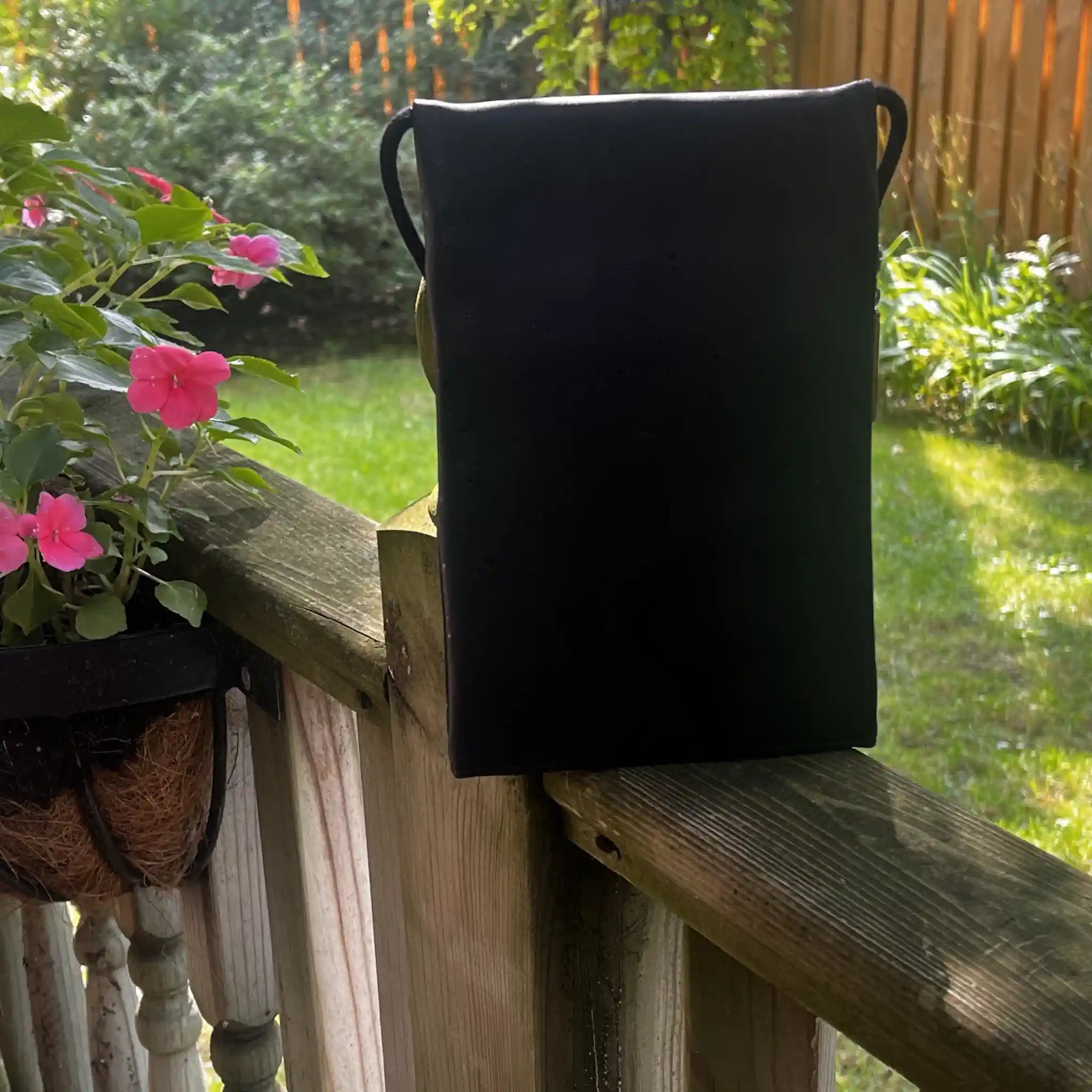 Stella Concert Crossbody Bag - Black Cork Leather Purse for Wine Lovers | Perfect for Evening Outings, Wine Tasting Events & Daily Use