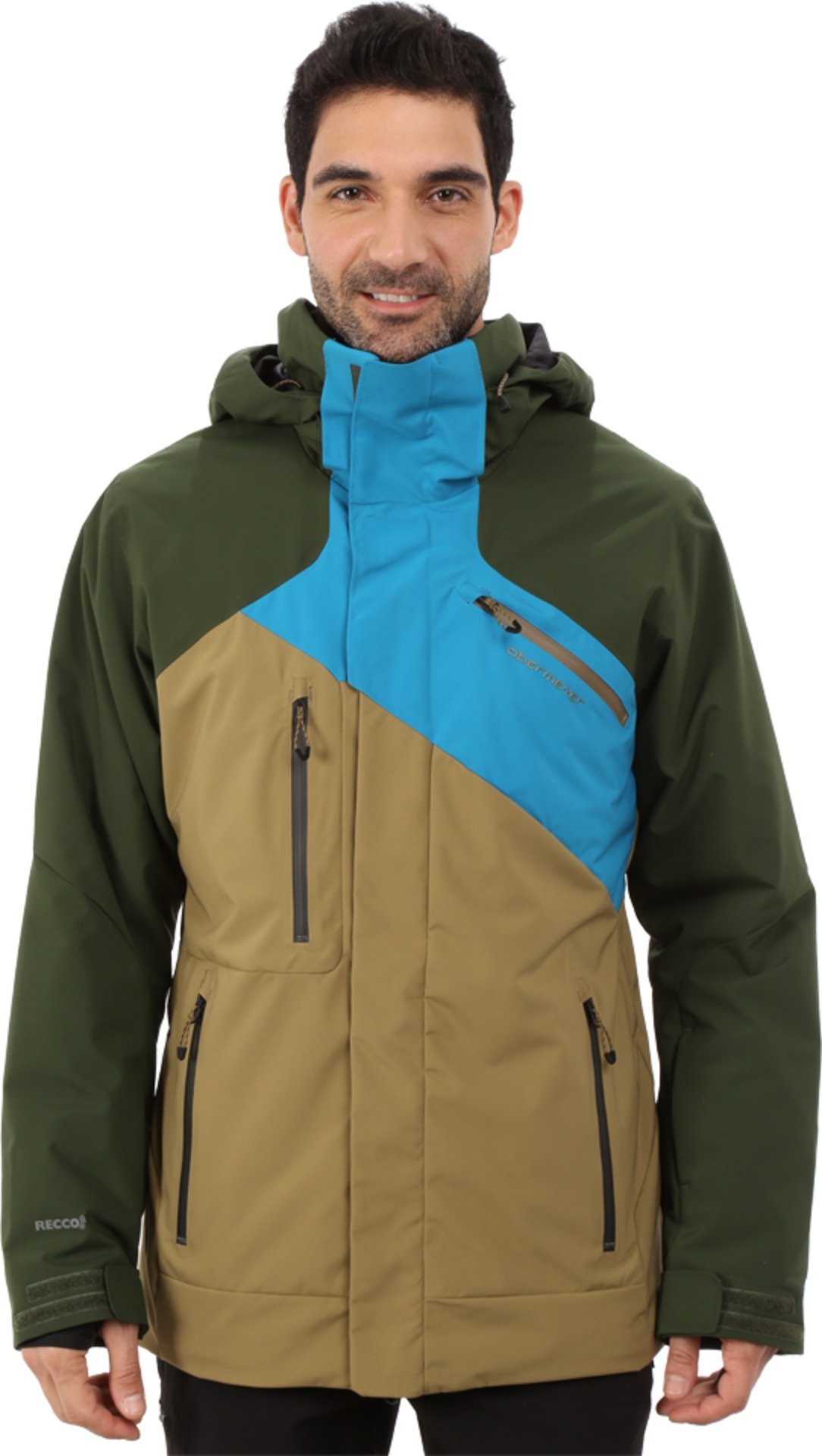 Obermeyer Men's Poseidon Waterproof Ski Jacket - Lightweight Insulated Winter Coat for Snowboarding & Outdoor Activities