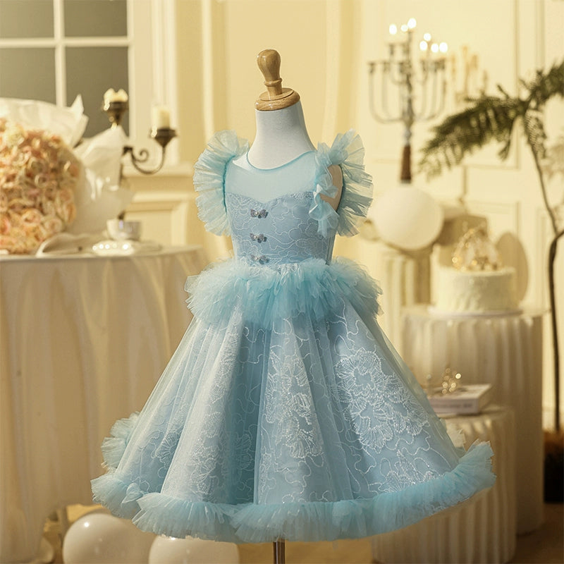 Adorable Girls' Birthday Party Dress - Princess Prom Gown for Kids | Perfect for Birthday Celebrations, Pageants & Special Occasions