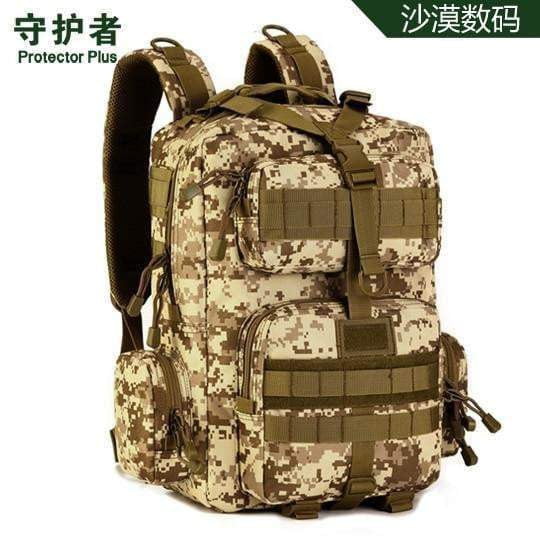 30L Tactical Military Backpack - Waterproof Nylon Rucksack for Hiking, Camping & Outdoor Adventures | Multi-Purpose Travel Pack with MOLLE System & Laptop Compartment