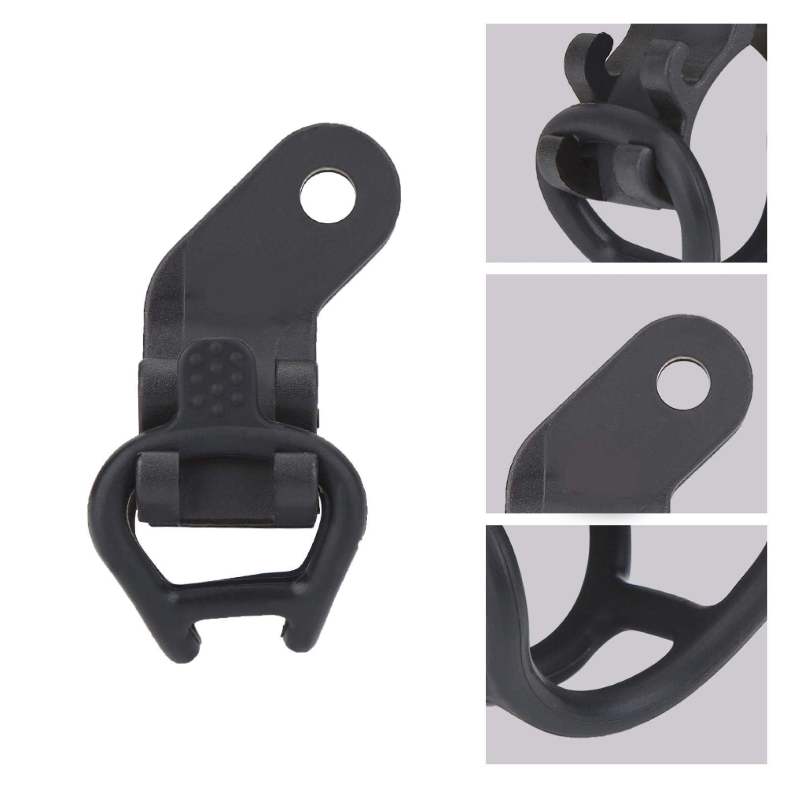Universal Bike Flashlight Holder - Adjustable Handlebar Mount Bracket for Cycling & Outdoor Activities, Perfect for Night Riding, Camping, and Emergency Use