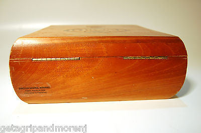 Carlos Torano 1916 Wooden Cigar Box - Premium Humidor for Cigar Aficionados | Perfect for Home, Office & Gifting