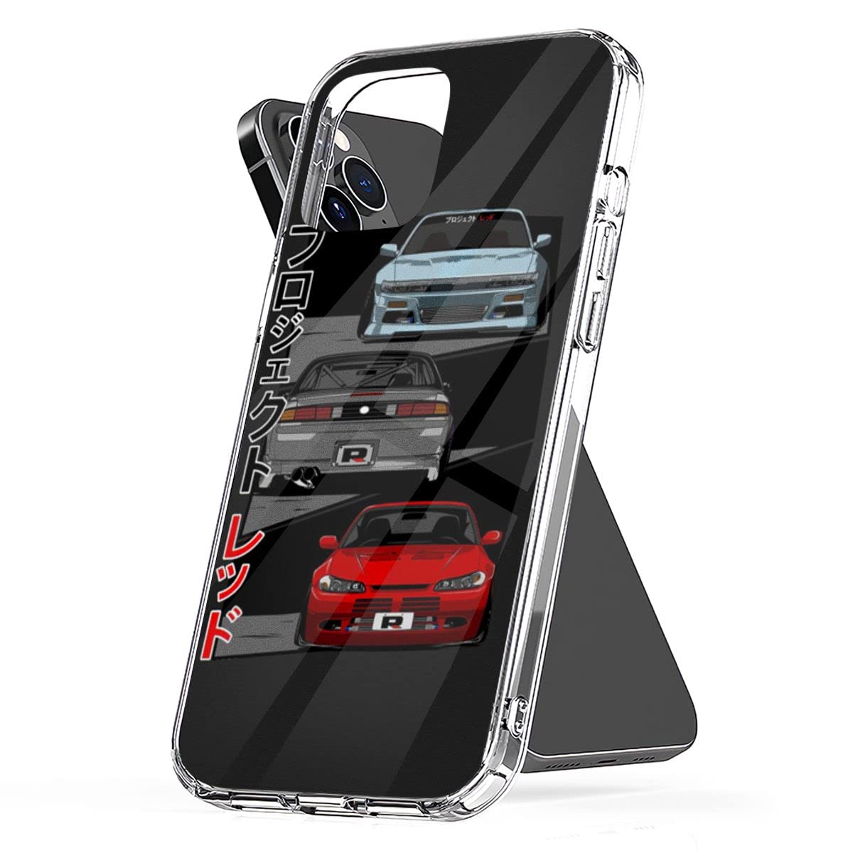 Shockproof Silvia Phone Case for iPhone 13 Pro Max/12/11/X/Xs/Xr/8/7/6 & Samsung Galaxy S21/S20/Note10/9 - Durable Protective Cover for Everyday Use, Travel & Outdoor Activities