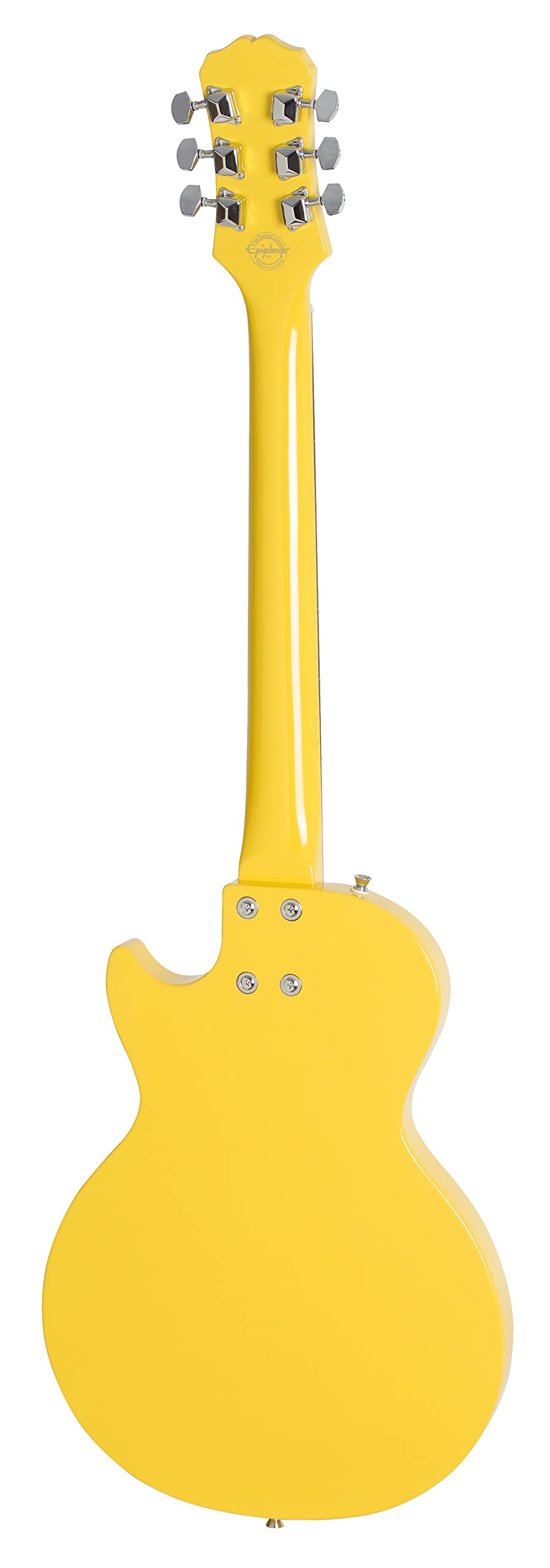 Epiphone Les Paul Melody Maker E1 Electric Guitar - Sunset Yellow Finish | Lightweight Mahogany Body, Single-Coil Pickup | Perfect for Beginners, Practice & Live Performances