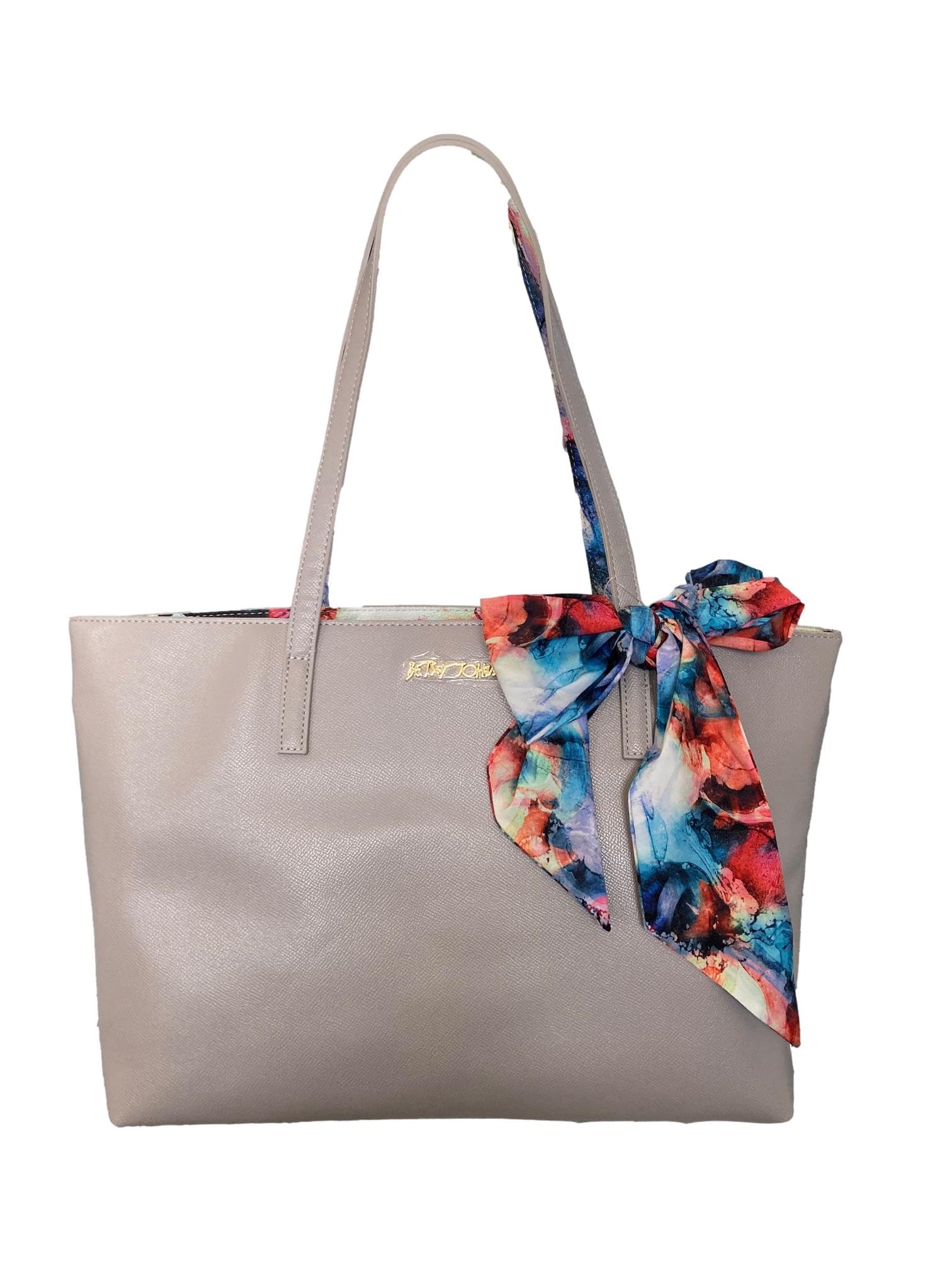 Betsey Johnson Xozaria Large Tote Bag for Women - Stylish Designer Handbag for Work, Travel & Everyday Use