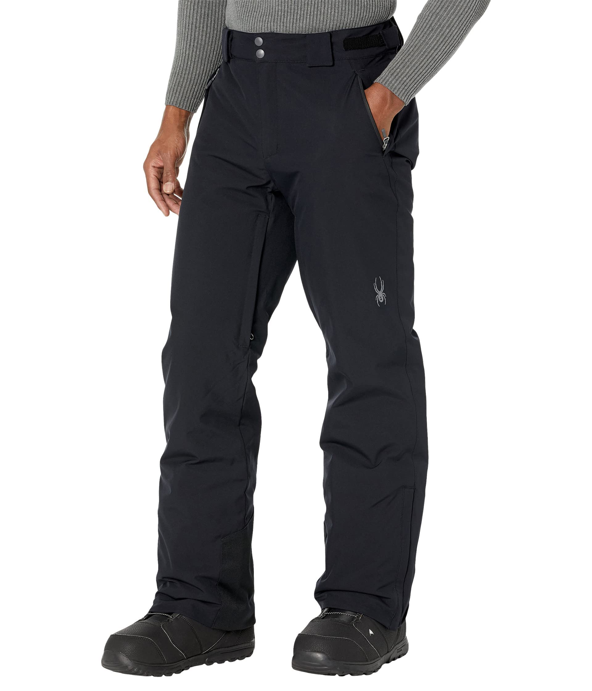Spyder Men's Boundary Insulated Ski Pants - Waterproof Winter Snow Pants for Skiing, Snowboarding & Cold Weather Outdoor Activities