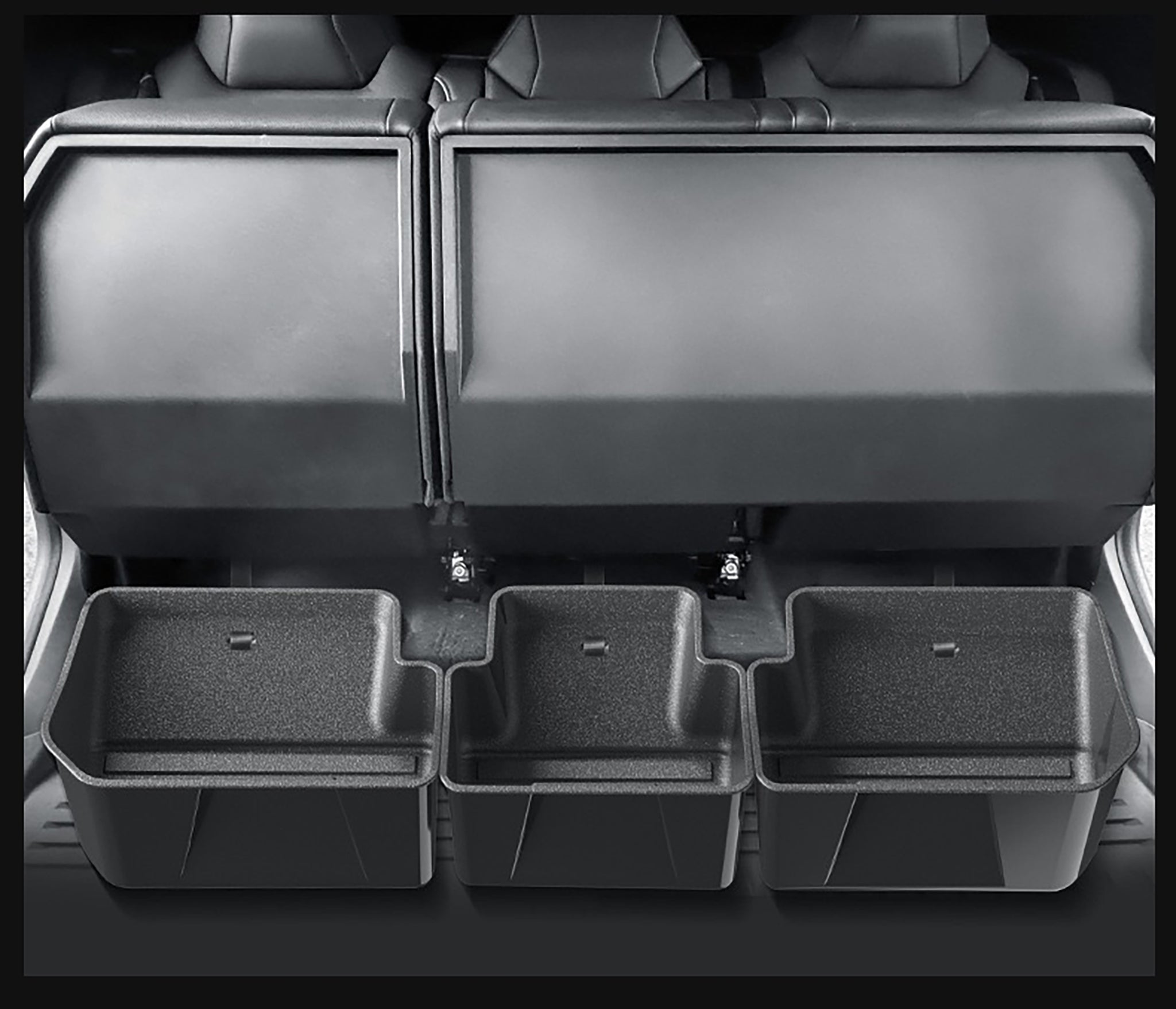 Tesla Cybertruck Underseat Storage Bins Gen 2 - Waterproof Truck Organizer for Tools, Gear & Accessories - Perfect for Camping, Road Trips & Off-Road Adventures