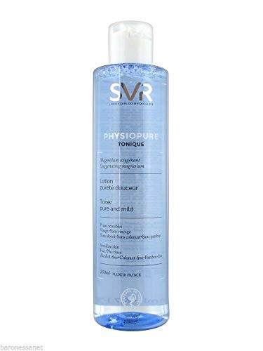 SVR Laboratoires Physiopure Cleansing Pure & Mild Toner 200ml - Gentle Facial Care for Sensitive Skin | Hydrating & Soothing | Perfect for Daily Skincare Routine & Gift Sets