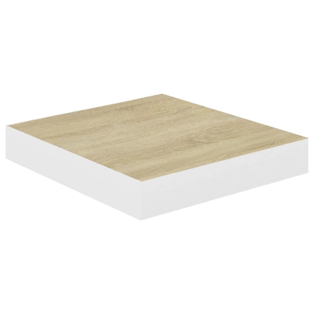 2 Pack Floating Wall Shelves - Invisible Mounting System, 9.1