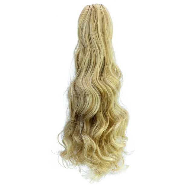 Stylish Clip-In Ponytail Hair Extensions Wavy - Perfect for Parties, Weddings & Everyday Wear