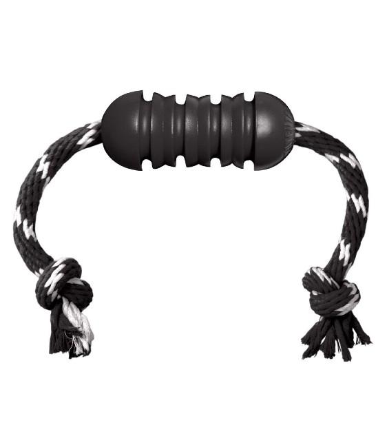 Kong Extreme Dental Dog Toy with Rope - Durable Chew Toy for Aggressive Chewers, Promotes Dental Health - Perfect for Large Dogs, Playtime & Training