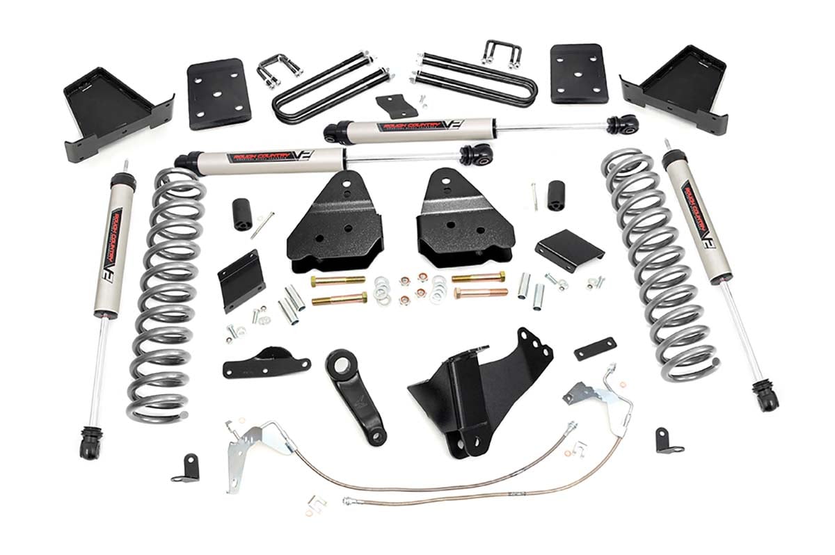 6 Inch Lift Kit for Ford F-250 Super Duty 4WD (2015-2016) | Heavy Duty Diesel Suspension System | OVLD V2 Off-Road Upgrade | Model 54870 | Perfect for Towing, Off-Roading & Truck Customization