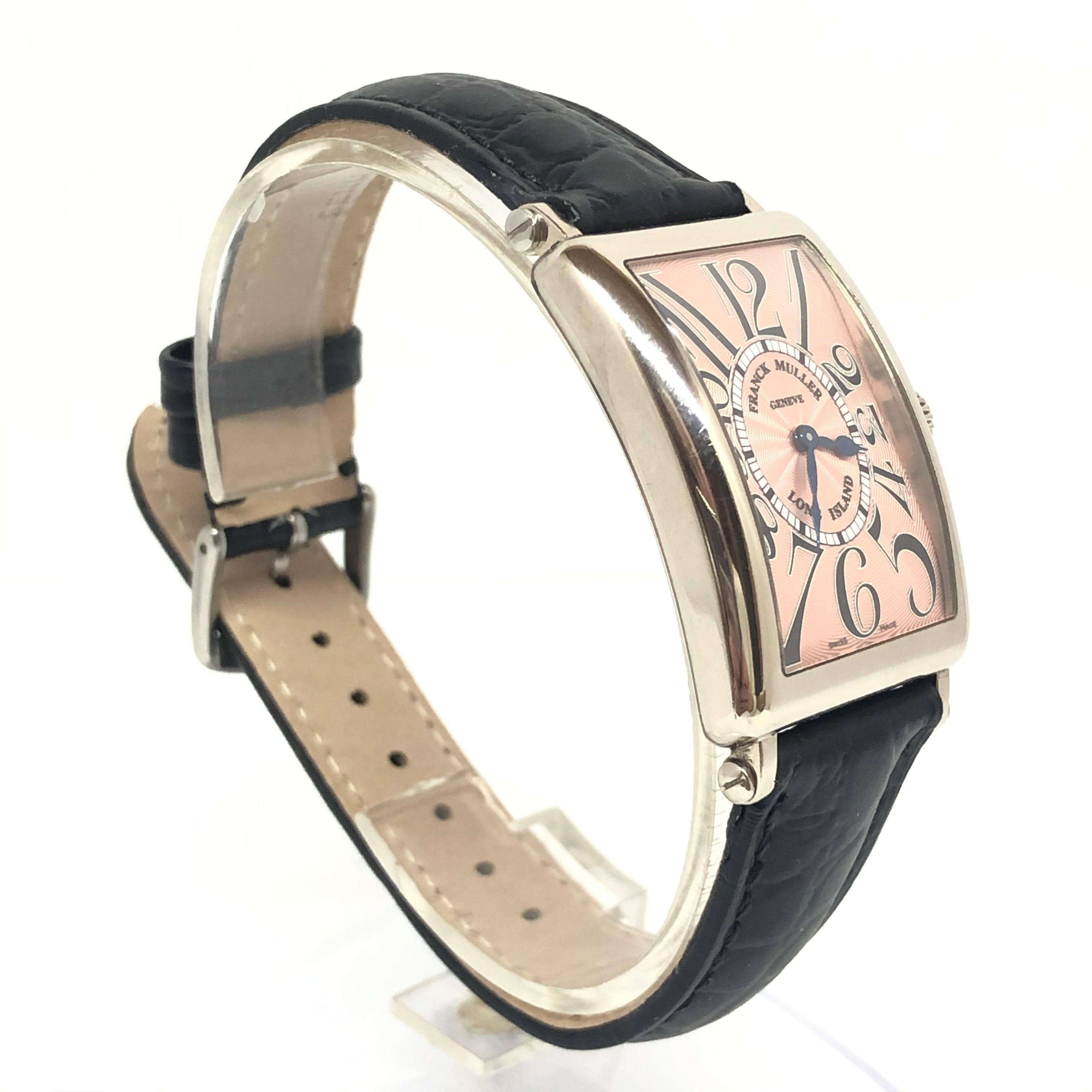 Franck Muller Long Island Stainless Steel Unisex Watch - Luxury Swiss Timepiece for Men & Women - Perfect for Business, Formal Events & Everyday Wear