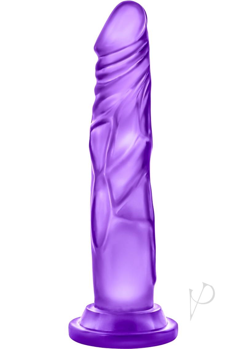 B Yours Sweet N' Hard 5 Dildo 7.5 Inch Purple - Realistic Silicone Adult Toy for Couples & Solo Play, G-Spot & Clitoral Stimulation