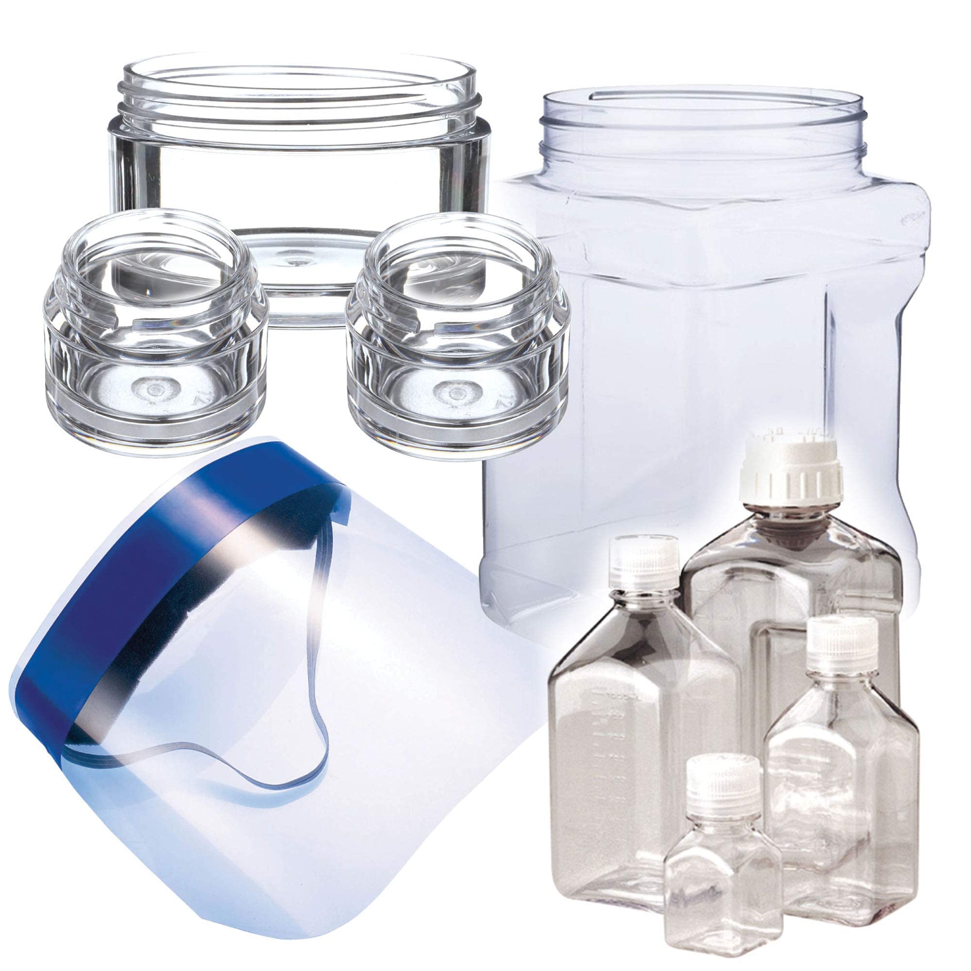 Premium PETG Clear Plastic Plexiglass Sheets - 12