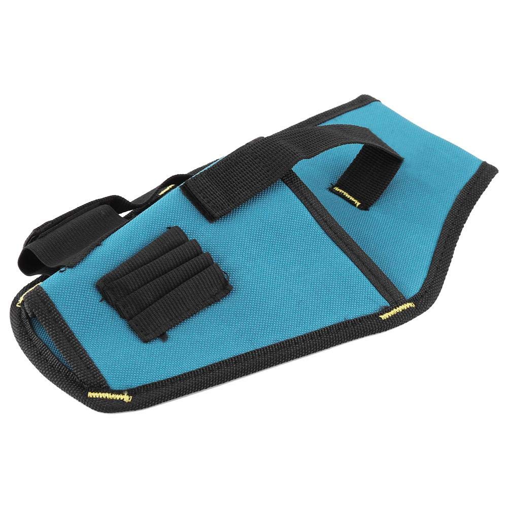 **Heavy Duty Drill Holster Pouch for Cordless T-Drills - Waist Tool Storage Bag with Multiple Pockets & Loops - Perfect for Construction, DIY & Electricians**