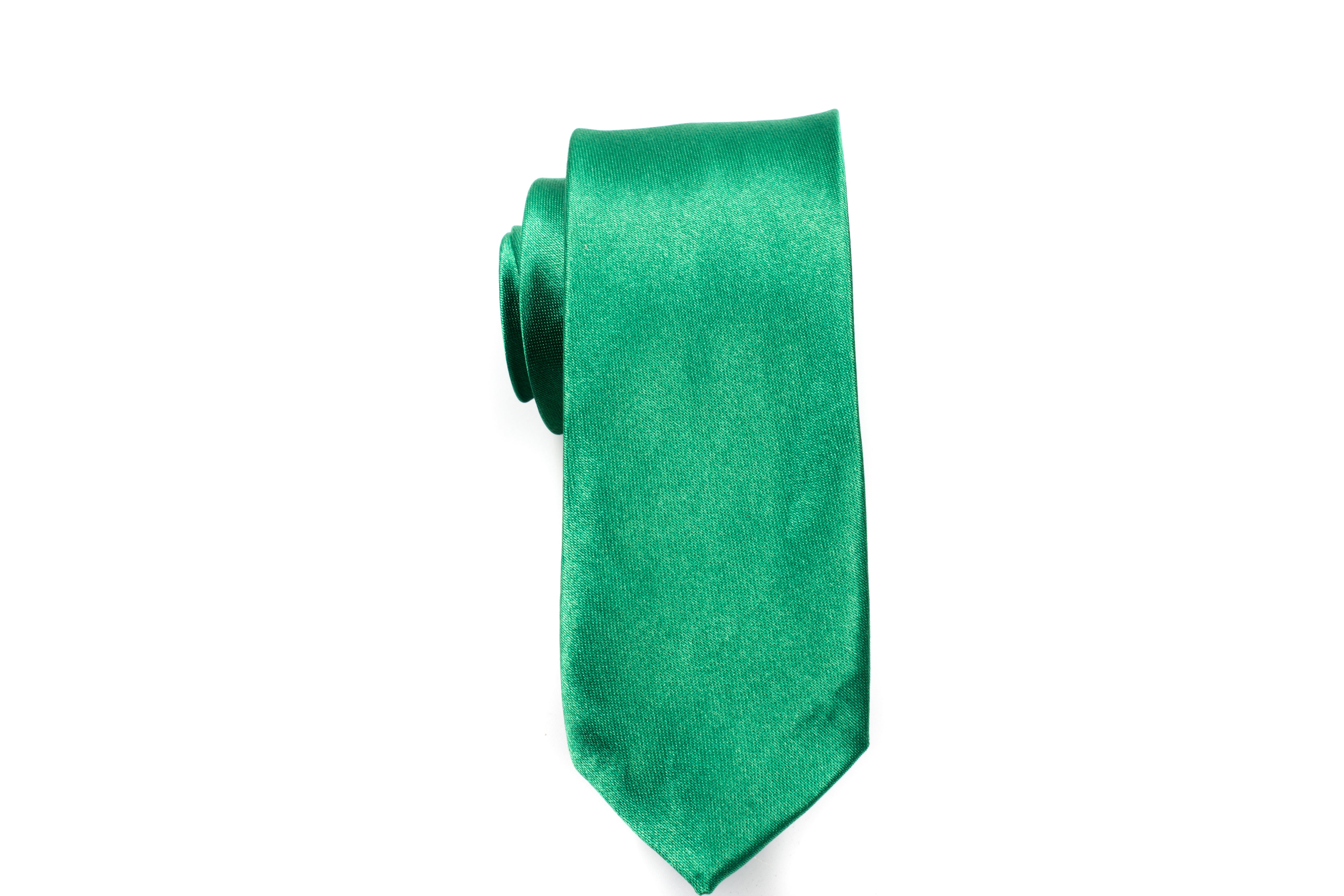 Premium Men's Silk Necktie - Elegant Green Tie for Business, Wedding & Formal Events - Perfect Gift for Him