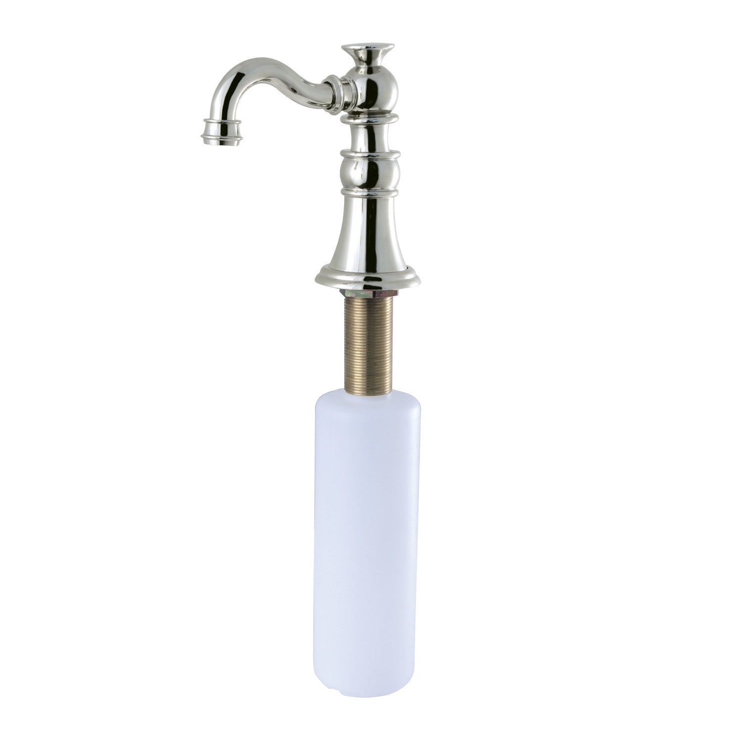 American Classic SD1976 Kitchen Soap Dispenser - Polished Nickel Finish | Touch-Free Liquid Soap Dispenser for Kitchen, Bathroom & Office Sink Countertop