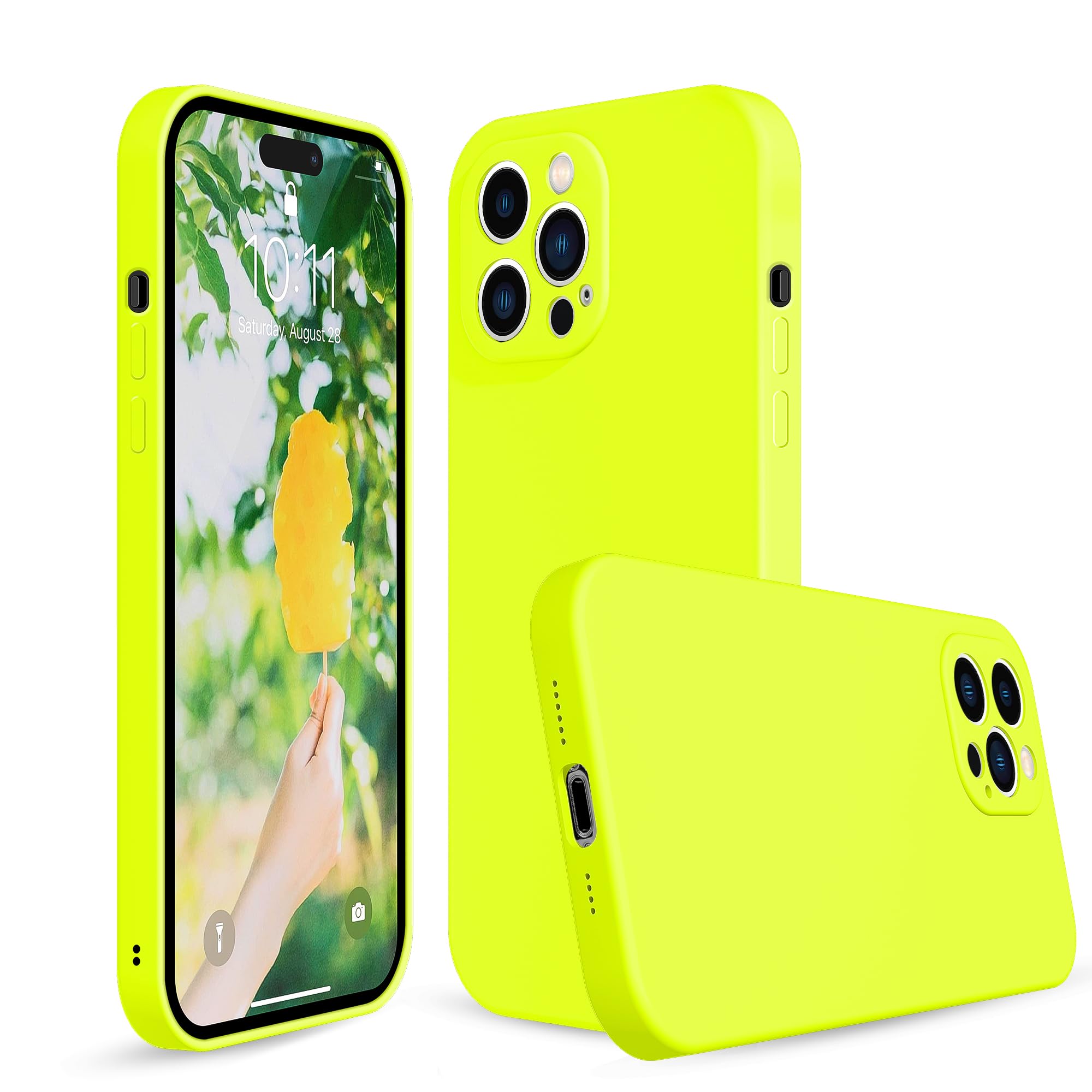 Premium Soft Liquid Silicone Case for iPhone 15 Pro Max (6.7