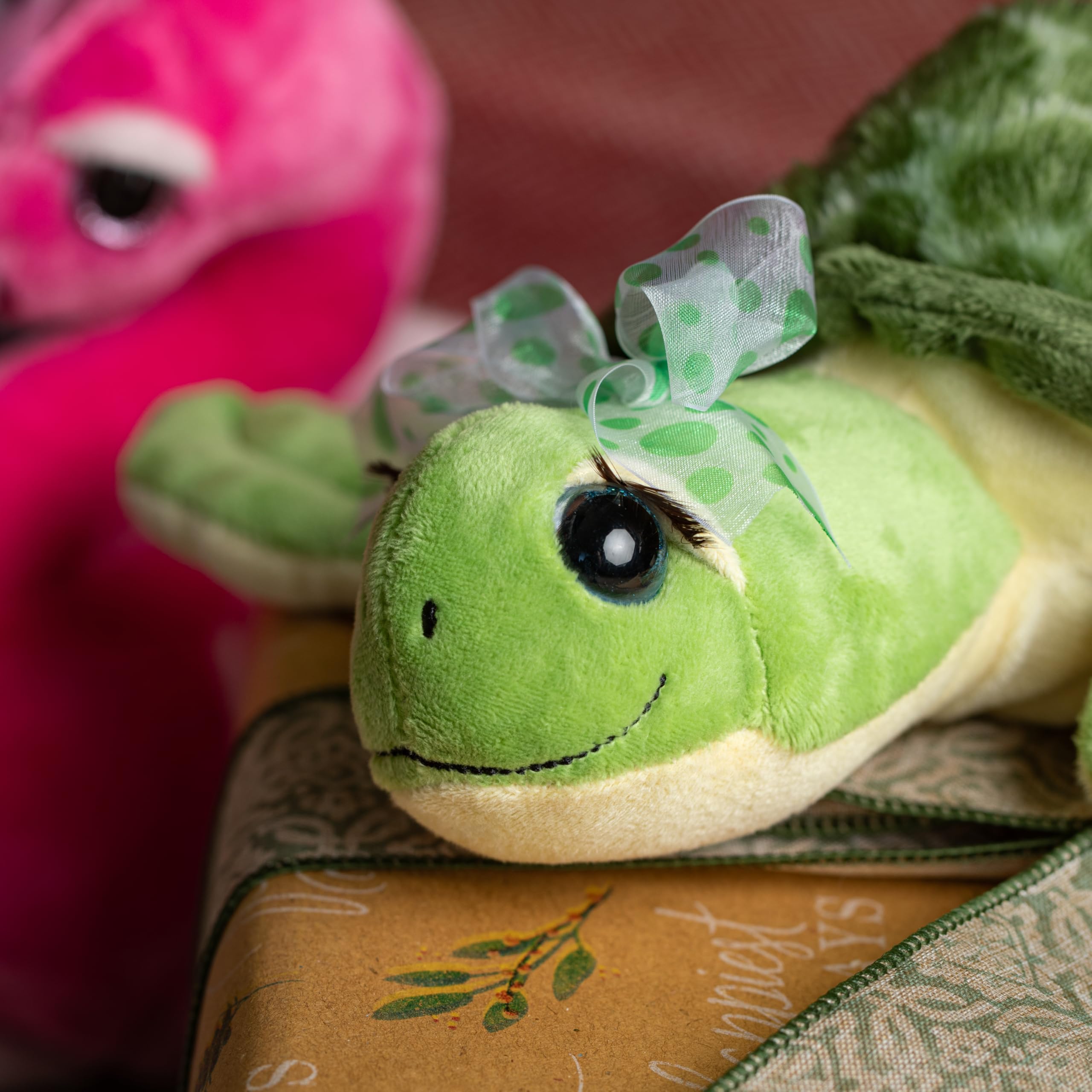 **Adorable 12-inch Lash'z Sea Turtle Stuffed Animal Plush Toy - Perfect Gift for Girls, Kids & Animal Lovers - Cuddly Companion for Bedtime, Playtime & Nursery Decor**