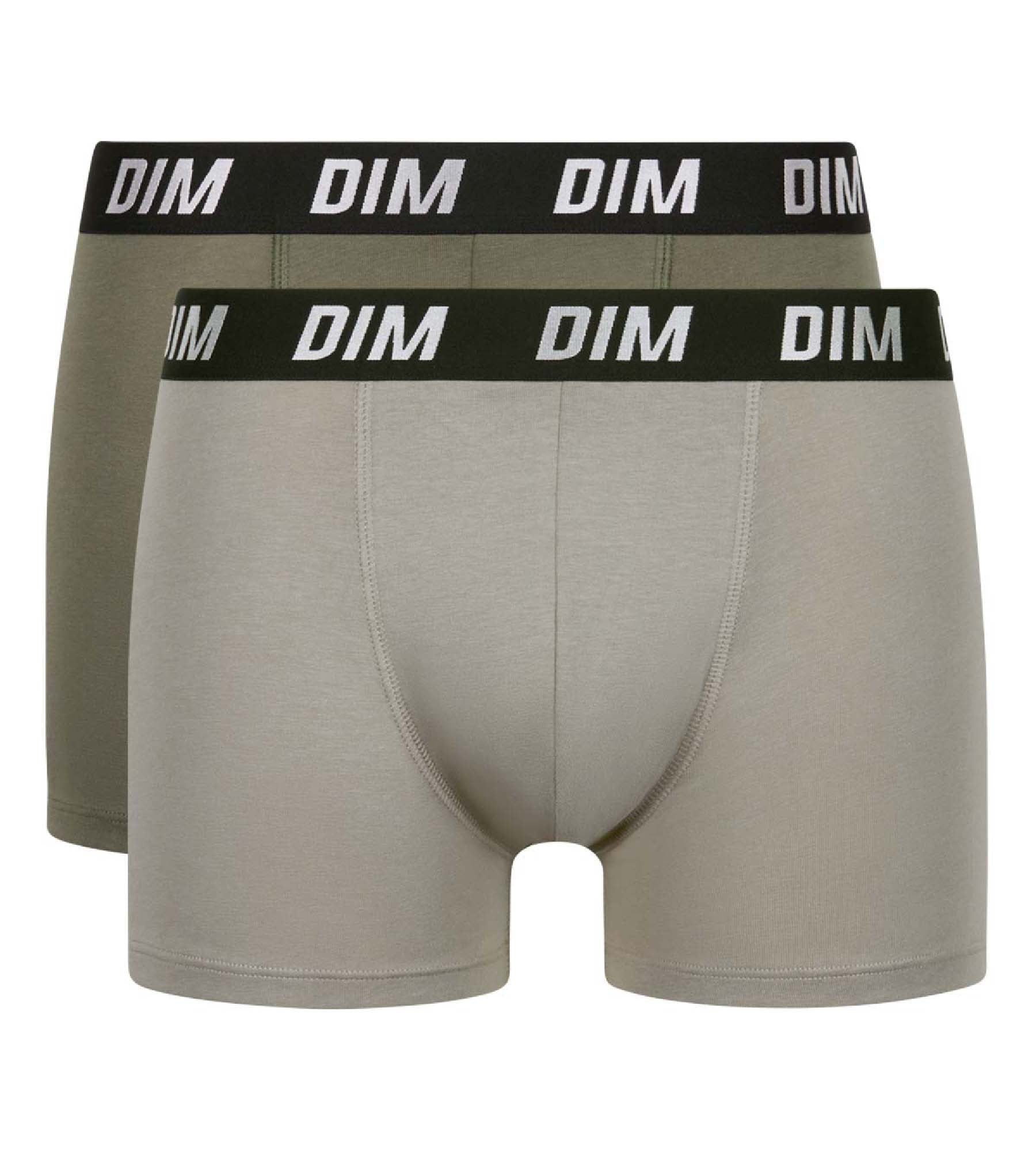 2 Pack Men's Active Thermoregulation Boxer Briefs - Green - Moisture Wicking & Breathable Underwear for Sports & Daily Wear