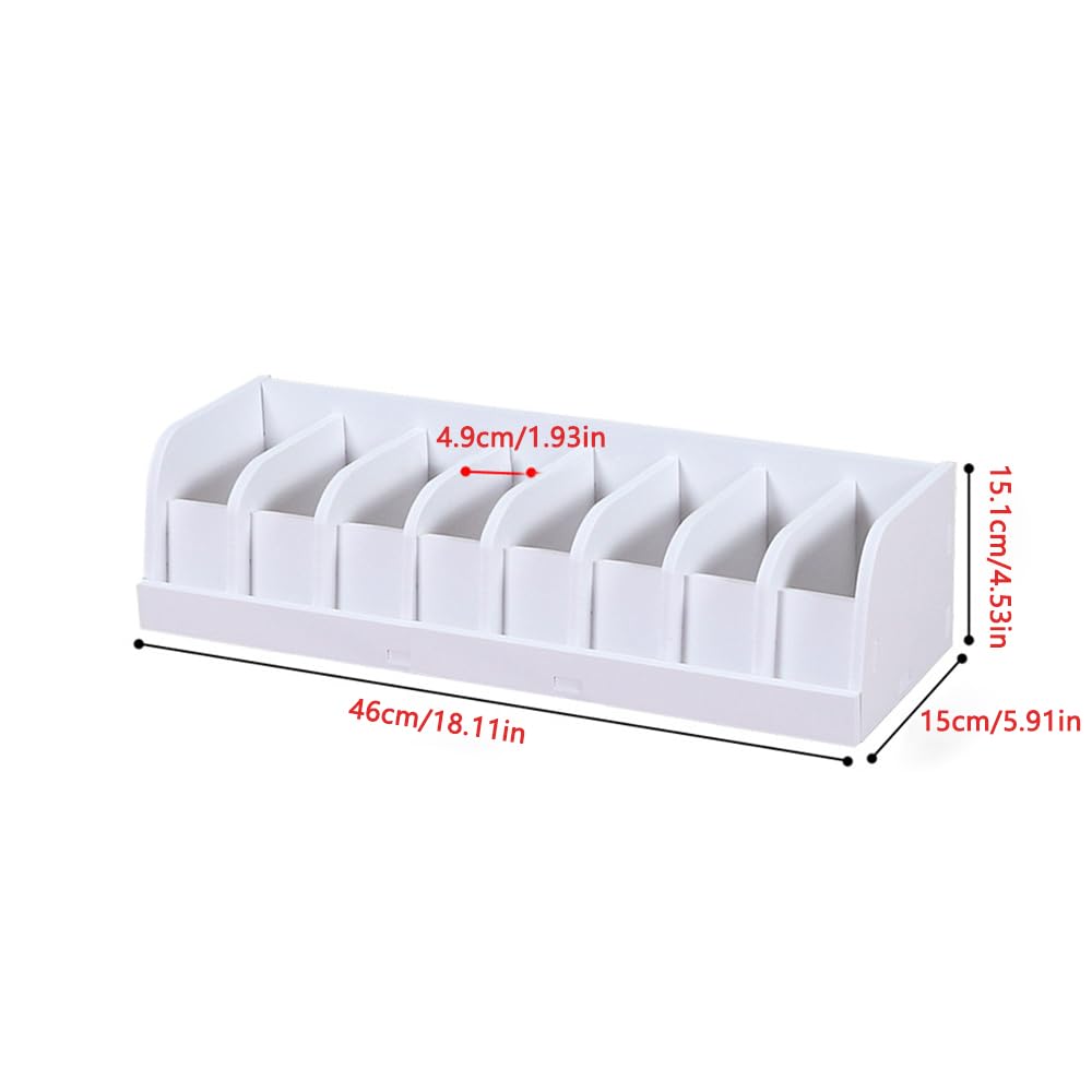 Mollytek Wooden Belt Organizer - 8 Grid Belt Storage Holder & Display Case for Retail Stores | Perfect for Closet Organization, Retail Displays & Accessory Storage