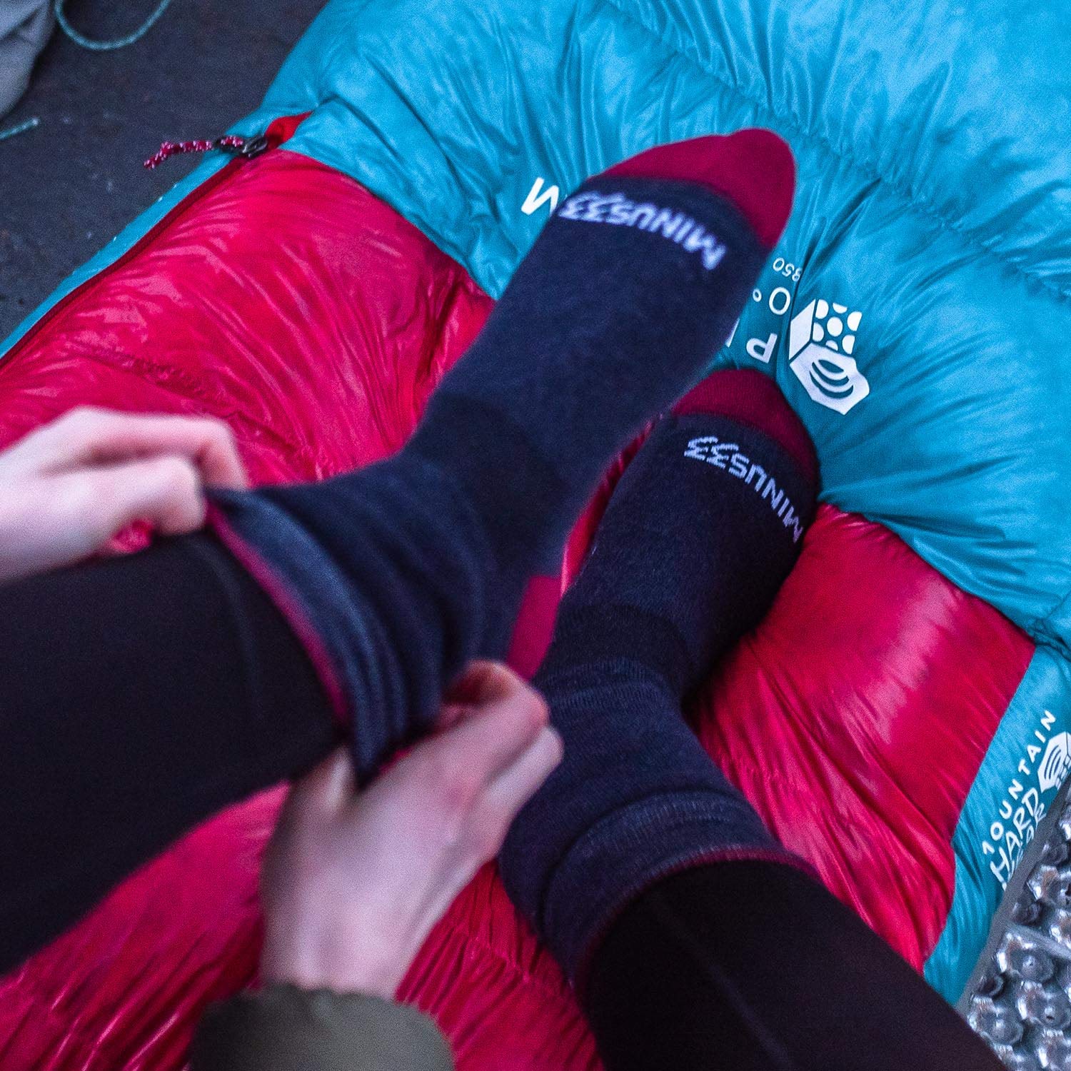 Premium USA Made Merino Wool Hiking Socks for Men & Women - Breathable & Moisture-Wicking Crew Socks - Ideal for Outdoor Adventures, Camping & Mountain Climbing