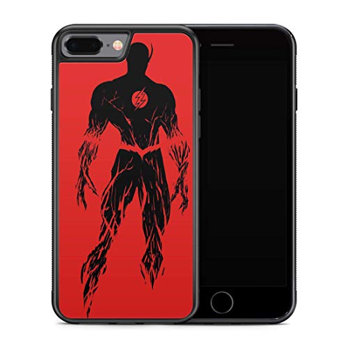 Marvel & DC Superhero Phone Case for iPhone X/XR/7/8 Plus/XS Max - Comic Book Style Protective Cover with Superhero Logo - Perfect for Fans, Cosplay & Everyday Use