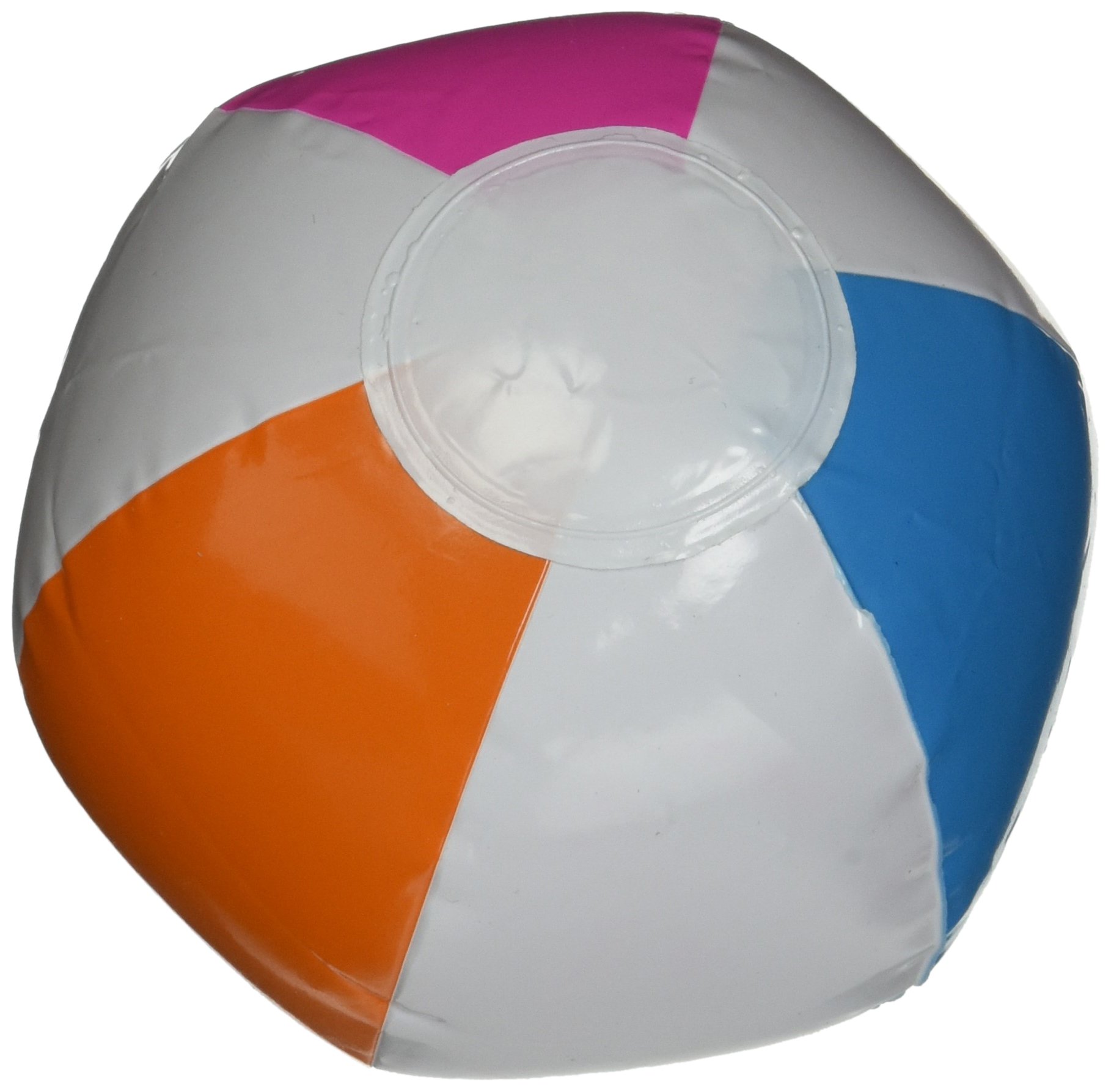 24-Pack Pastel 6-Inch Beach Balls - Bulk Assorted Summer Pool Party Toys for Kids, Beach Vacations, Backyard Water Games & Outdoor Fun