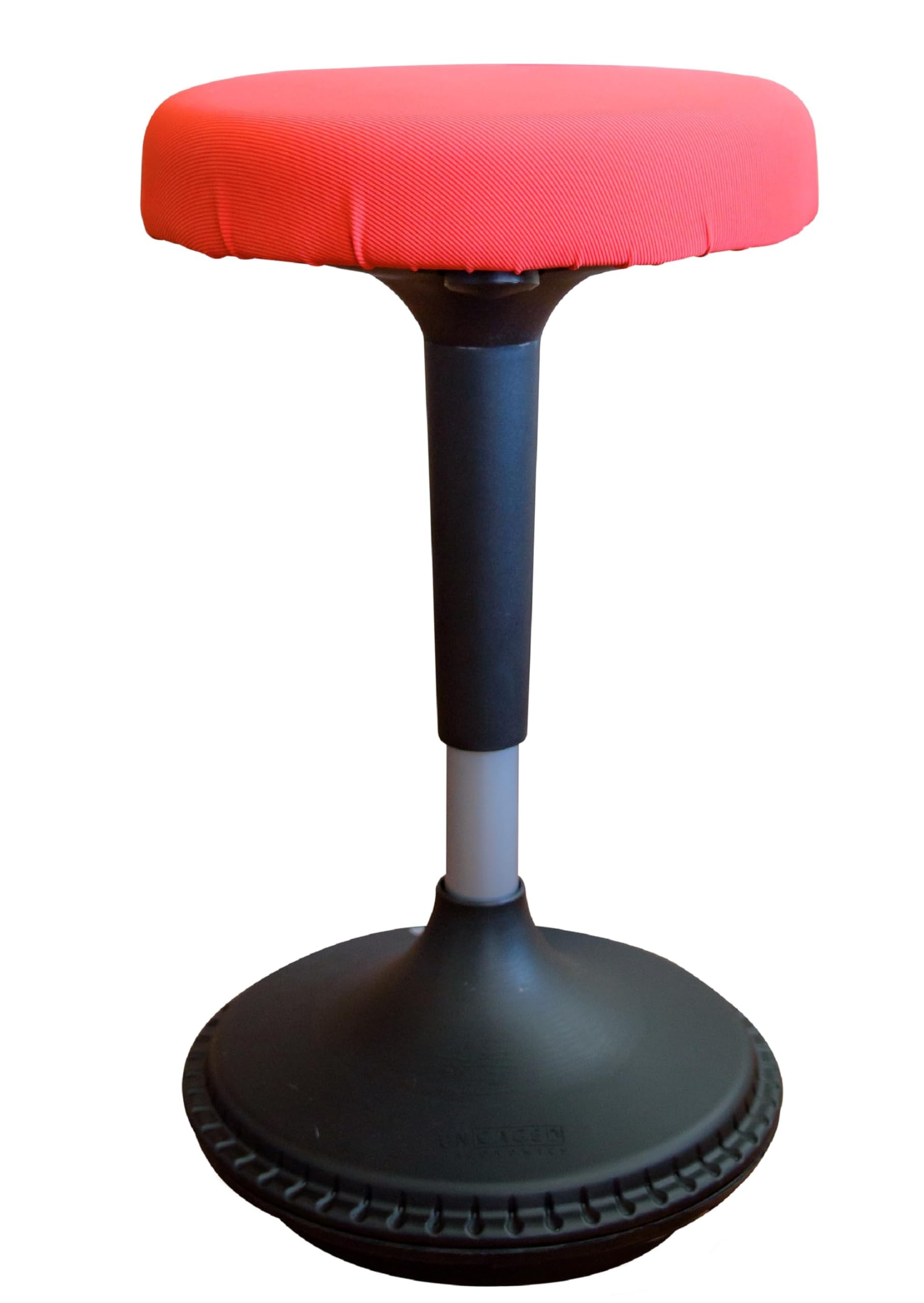 Ergonomic Wobble Stool - Adjustable Height Standing Desk Chair for Active Sitting, Flexible Seating for Office & Classroom - ADHD Friendly Wobble Chair for Improved Focus & Posture | Perfect for Home Office, School & Workstations