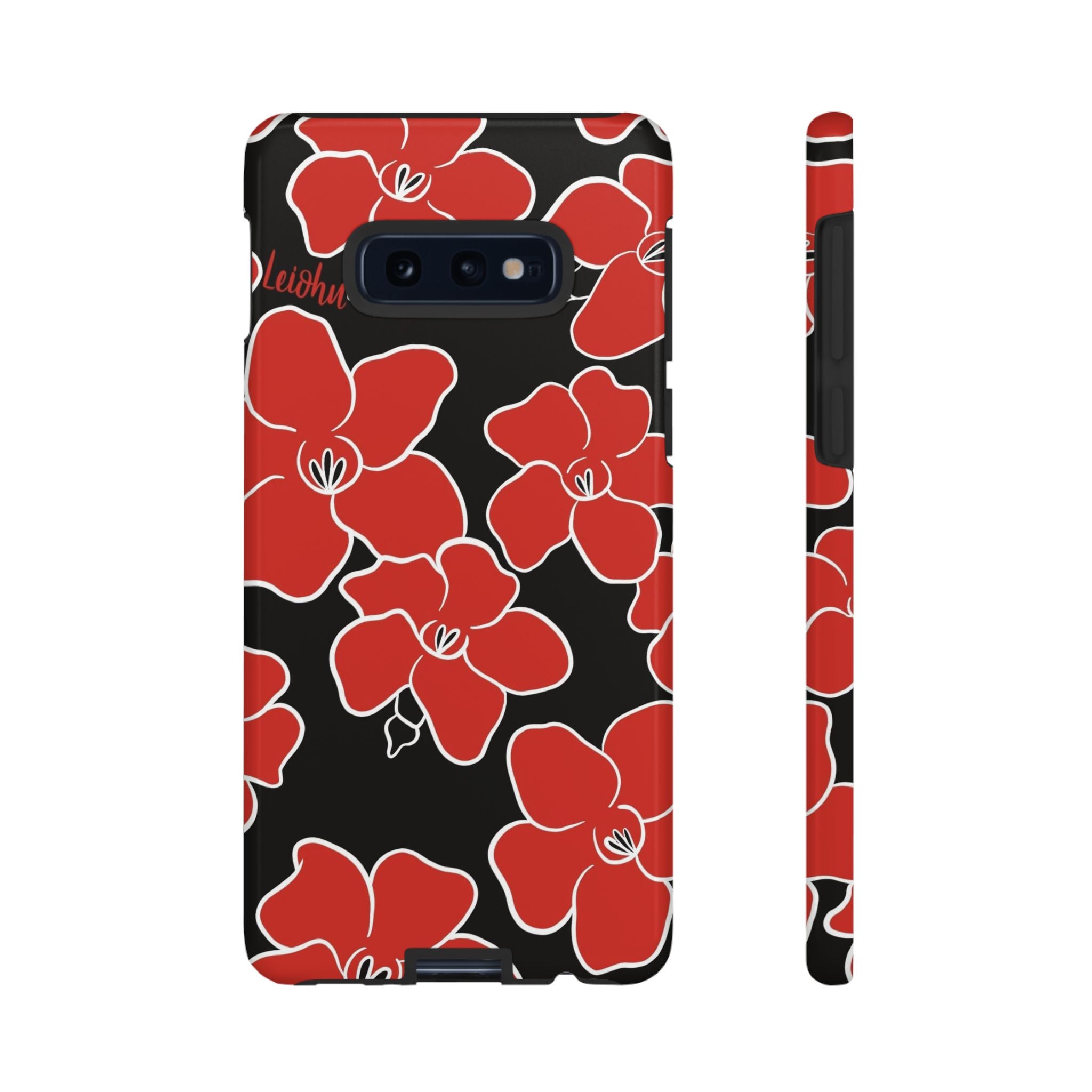 Vintage Puakenikeni Flower Case for Samsung Galaxy - Stylish & Durable Phone Cover for Everyday Use, Travel & Outdoor Activities
