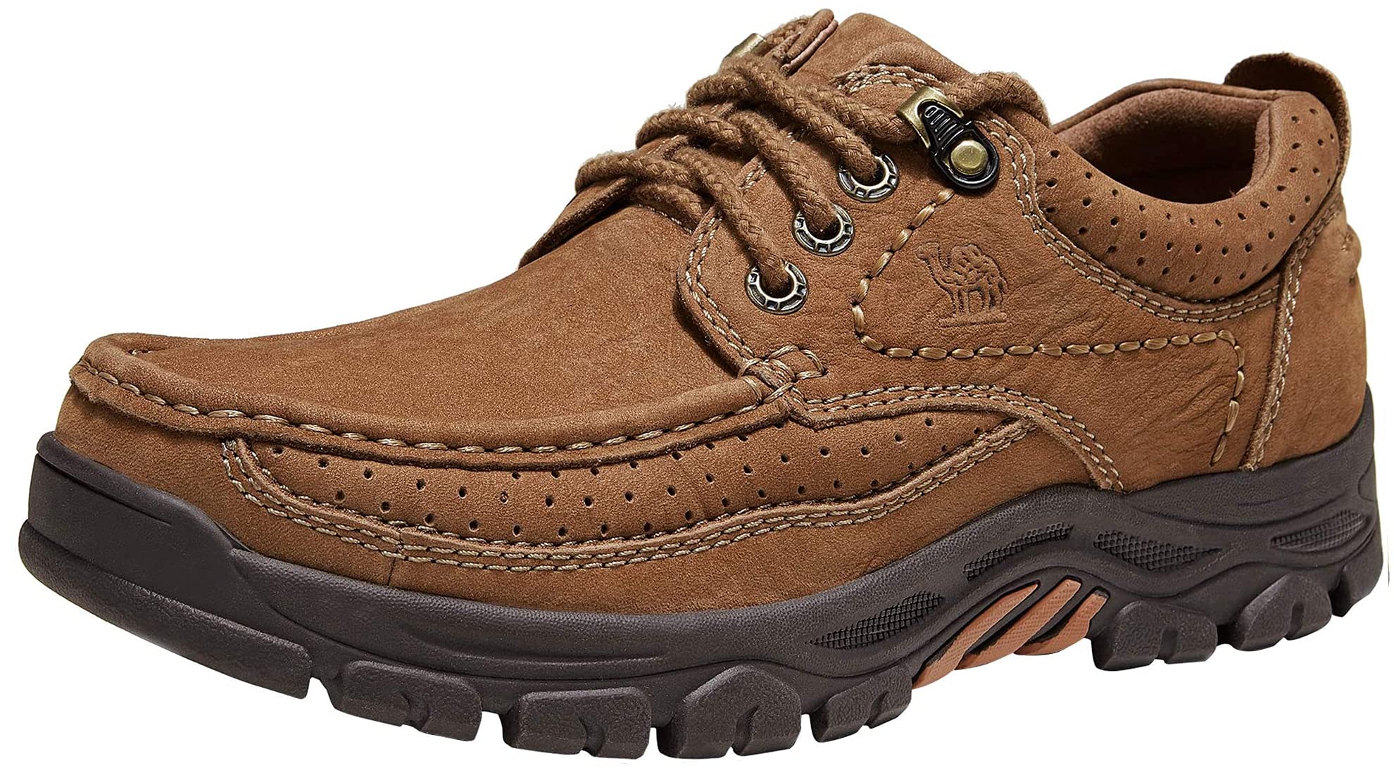 CAMEL CROWN Men's Comfortable Loafers - Breathable Oxford Dress Shoes for Work, Travel & Casual Wear - Slip-Resistant Walking Shoes for Business & Outdoor Activities