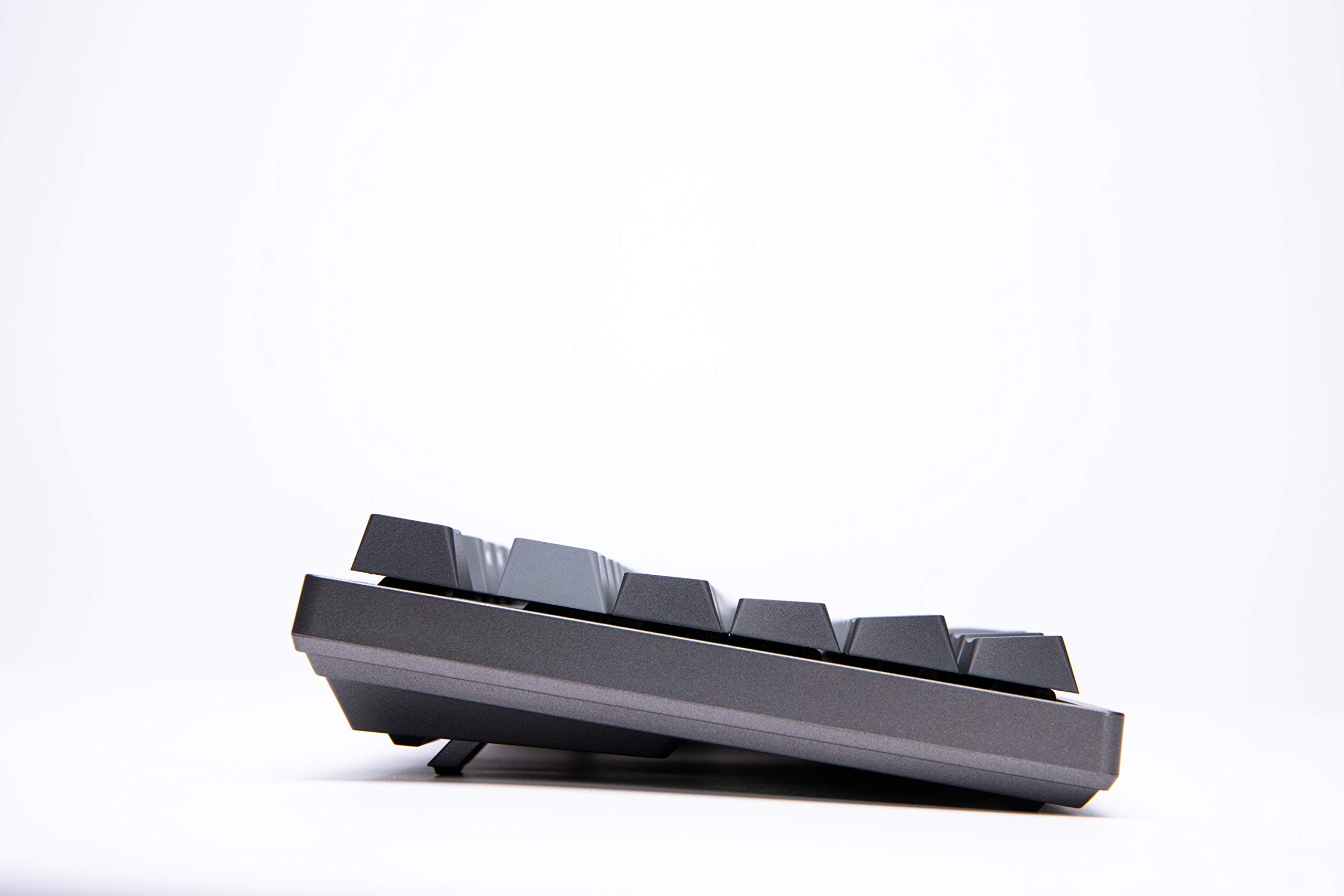 DURGOD Taurus K320 TKL 88-Key Mechanical Gaming Keyboard with Double Shot PBT Keycaps, USB Type-C, Cherry MX Blue Switches - Compact Design for PC, Mac, Gaming & Office (Space Grey, ISO UK Layout)