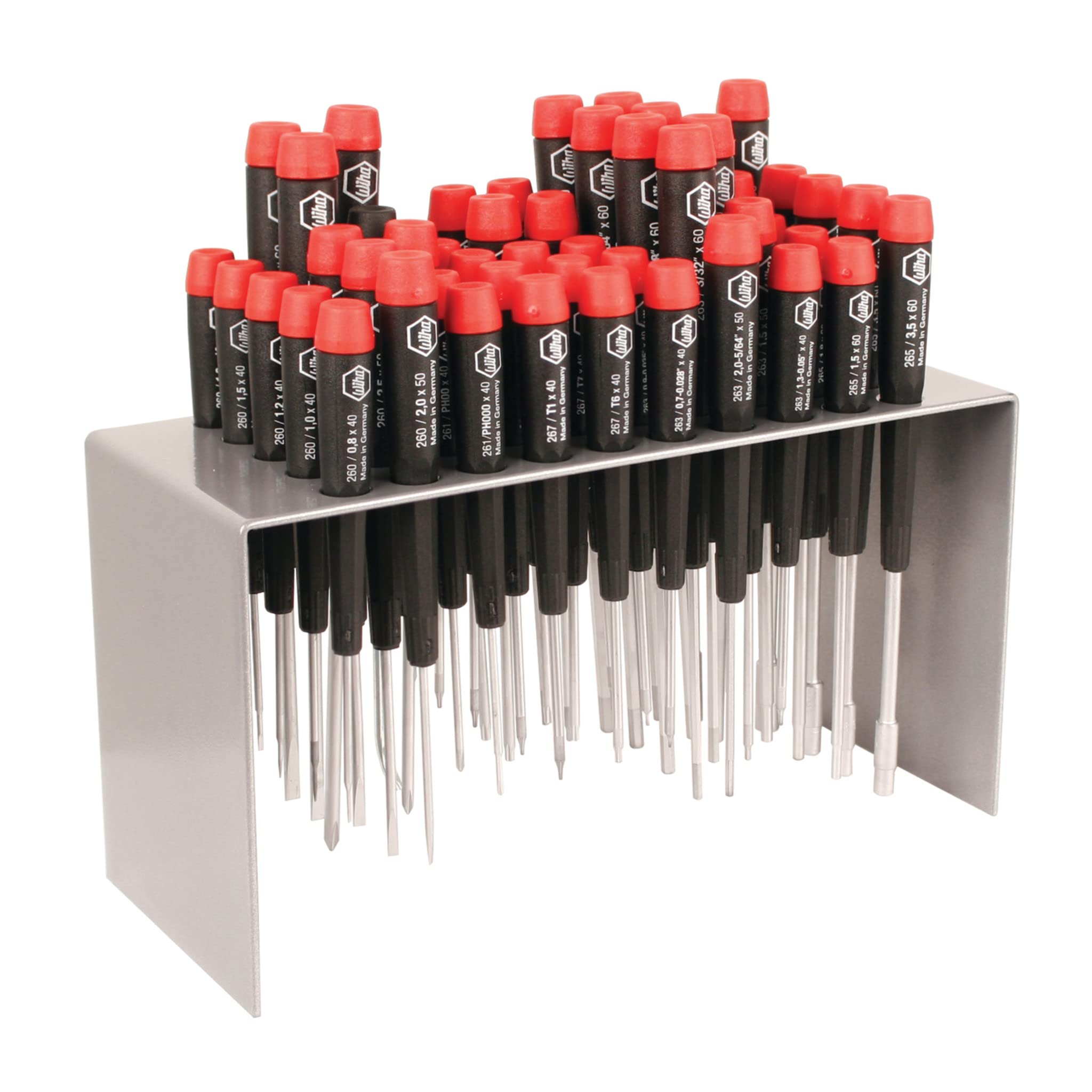 50-Piece Master Technicians Bench Top Tool Set in Rack - Professional Automotive & Home Repair Tool Kit for Mechanics and DIY Enthusiasts