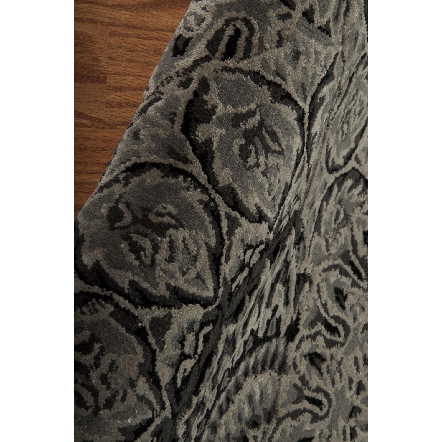 Nourison 2000 Traditional Black/Grey 7'9